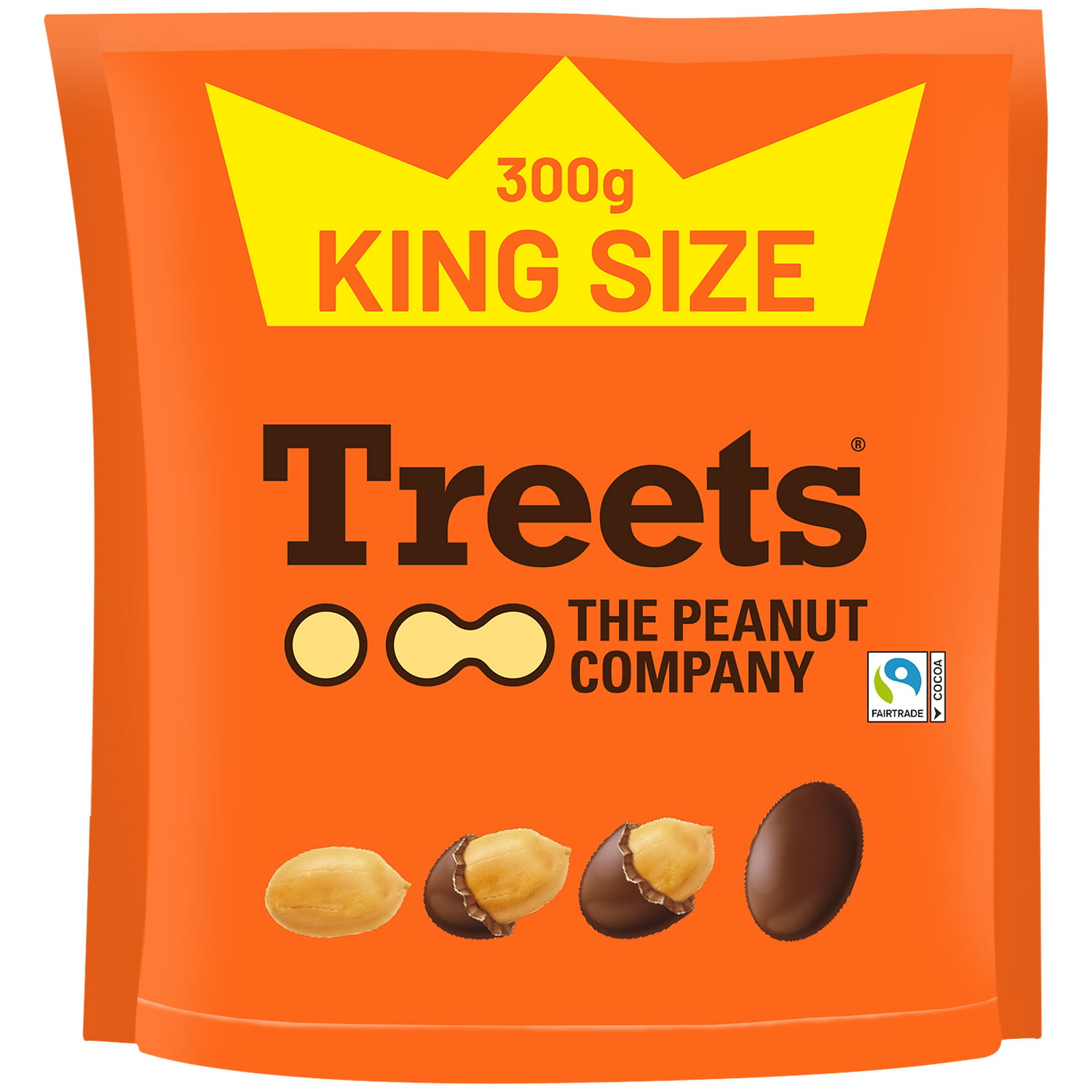 Treets - The Peanut Company Peanuts 300g