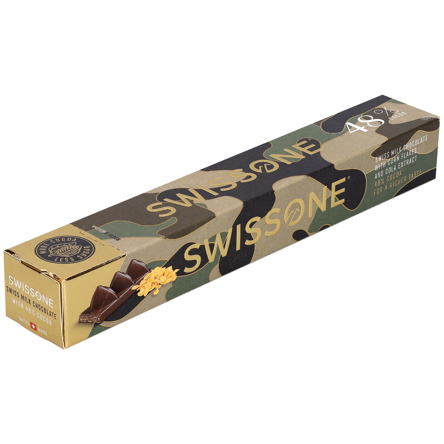 Swissone Krunch 48% Cocoa Krunch 100g