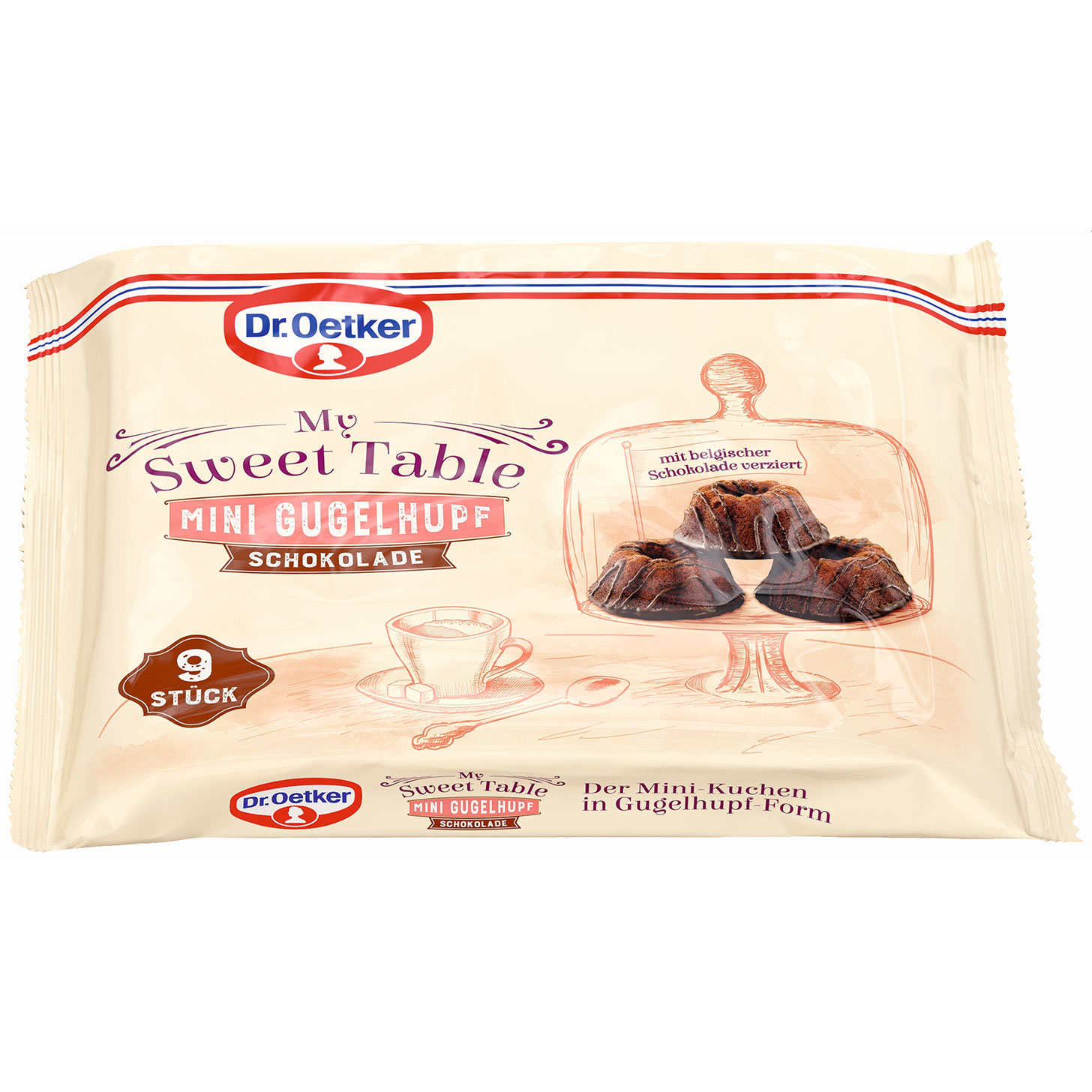 Dr. Oetker My Sweet Table Mini Gugelhupf Schokolade 9er