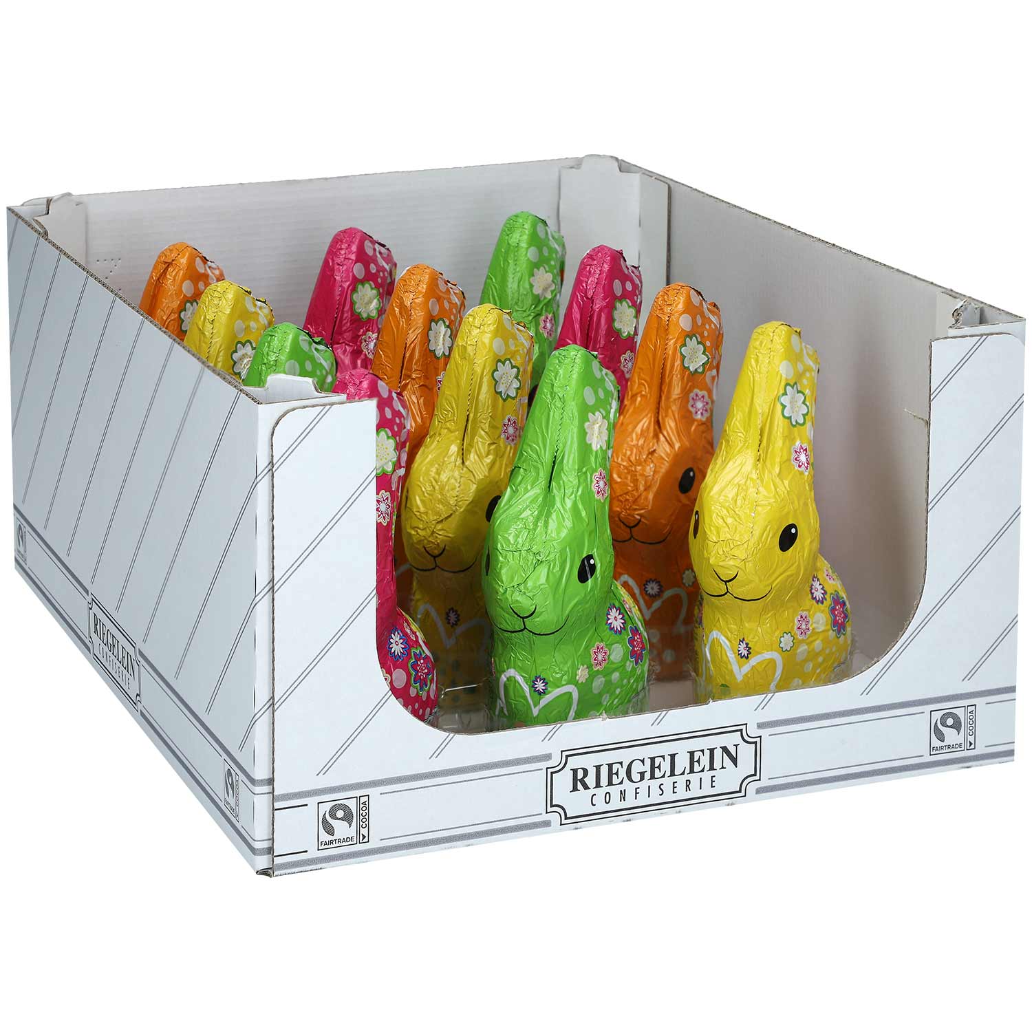 Riegelein 'Mein Ostertisch' Osterhase 12x140g