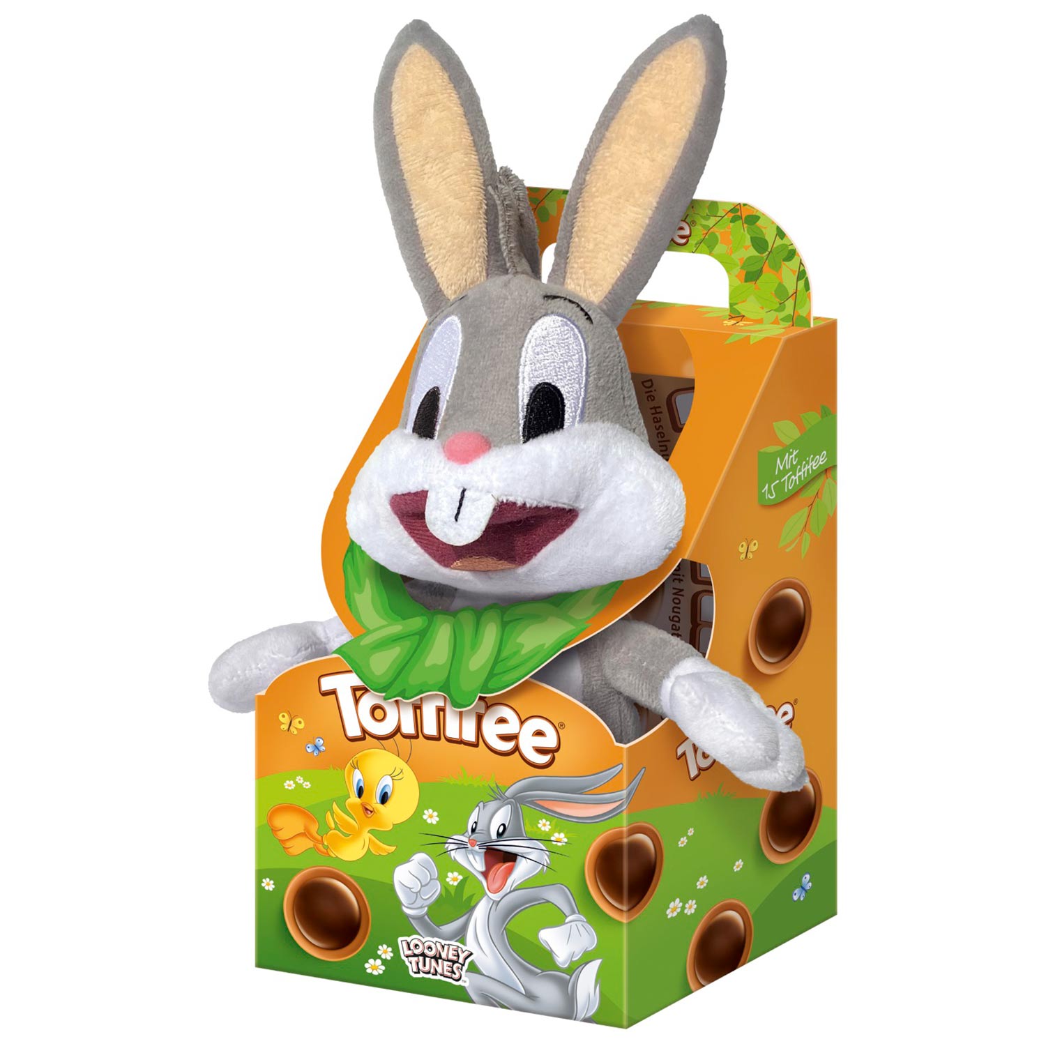 Toffifee 15er Plüschtier Looney Tunes Bugs Bunny