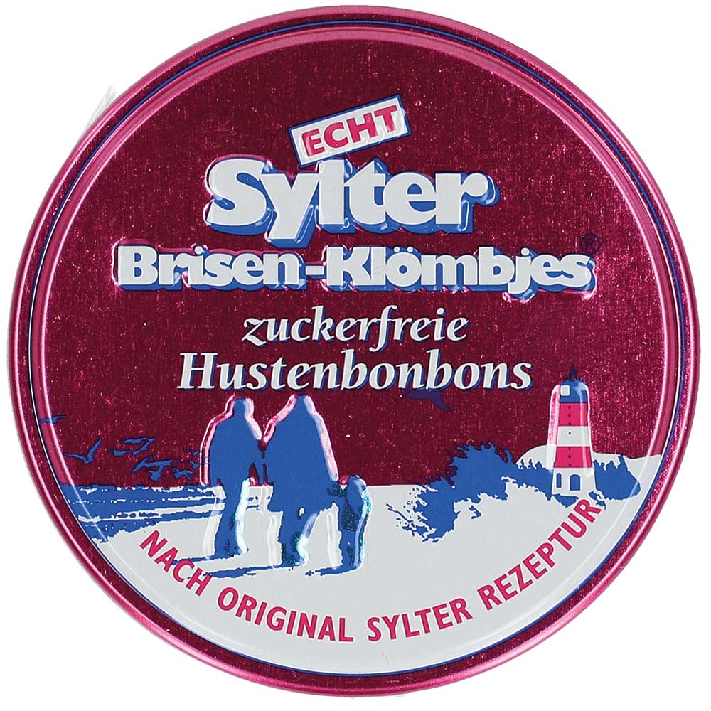 Echt Sylter Brisen-Klömbjes Hustenbonbons zuckerfrei 70g