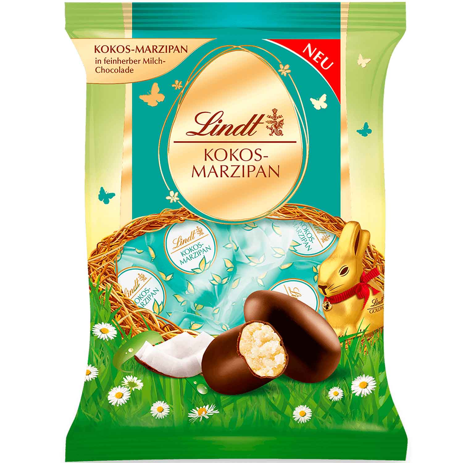 Lindt Kokos-Marzipan Eier 85g