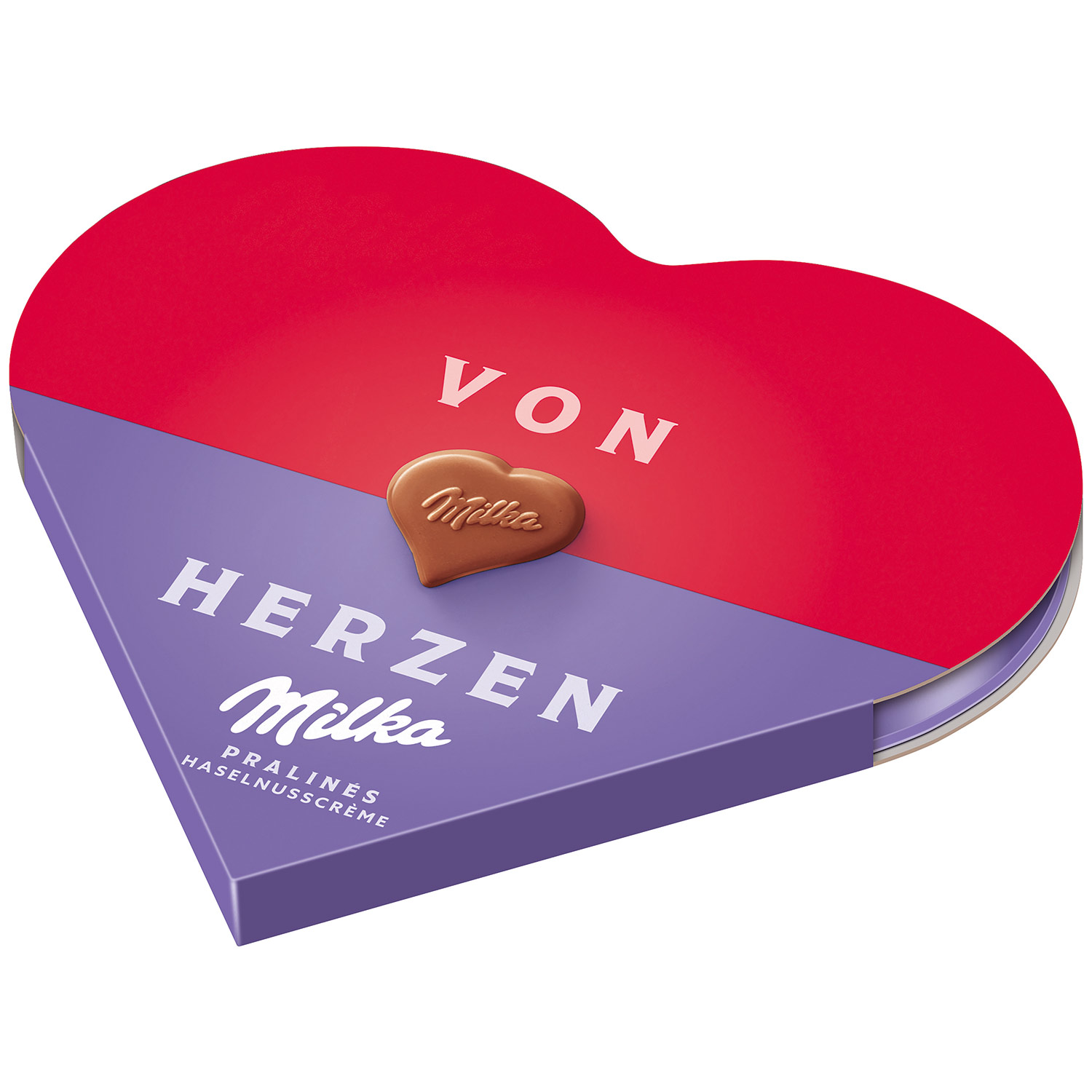 Milka 'Von Herzen' Pralinés Haselnusscrème 44g