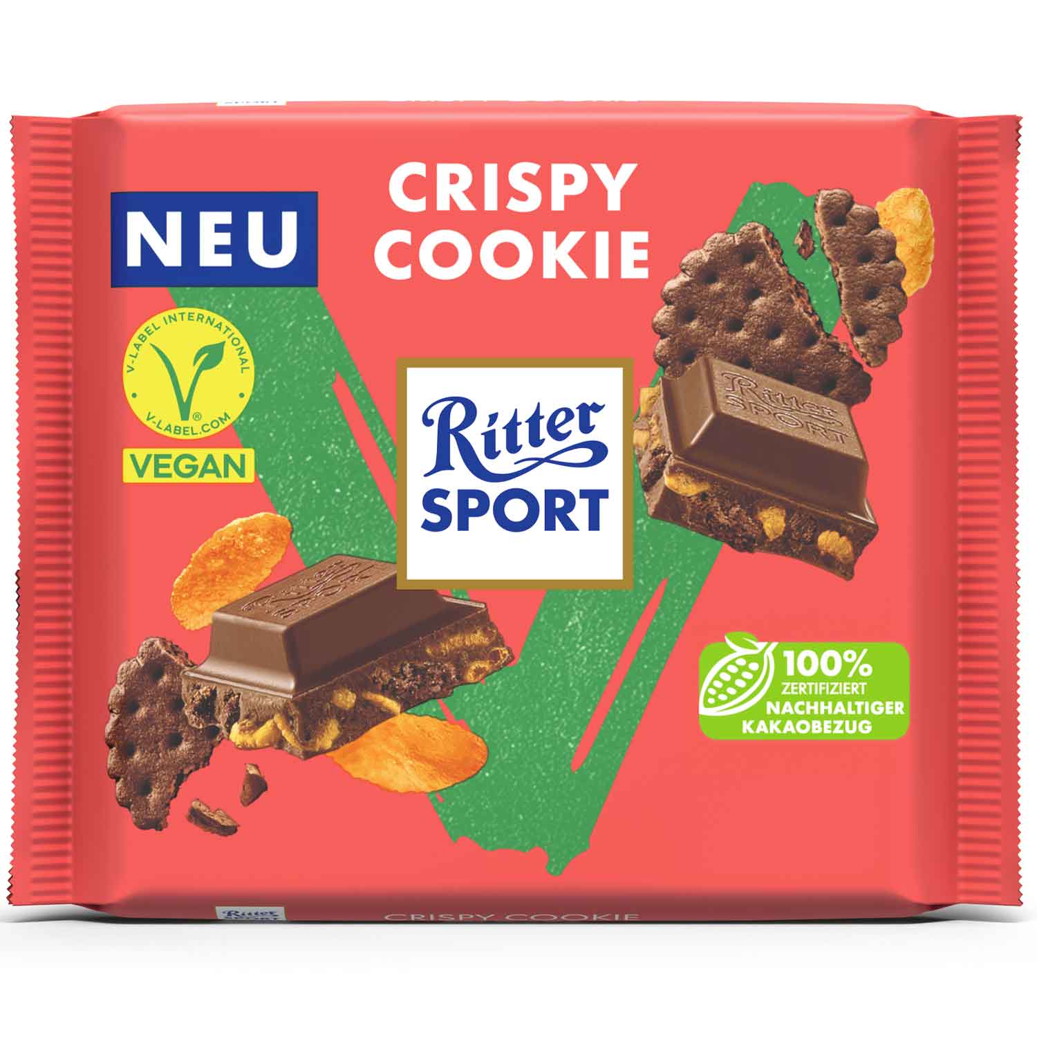 Ritter Sport Vegan Crispy Cookie 100g
