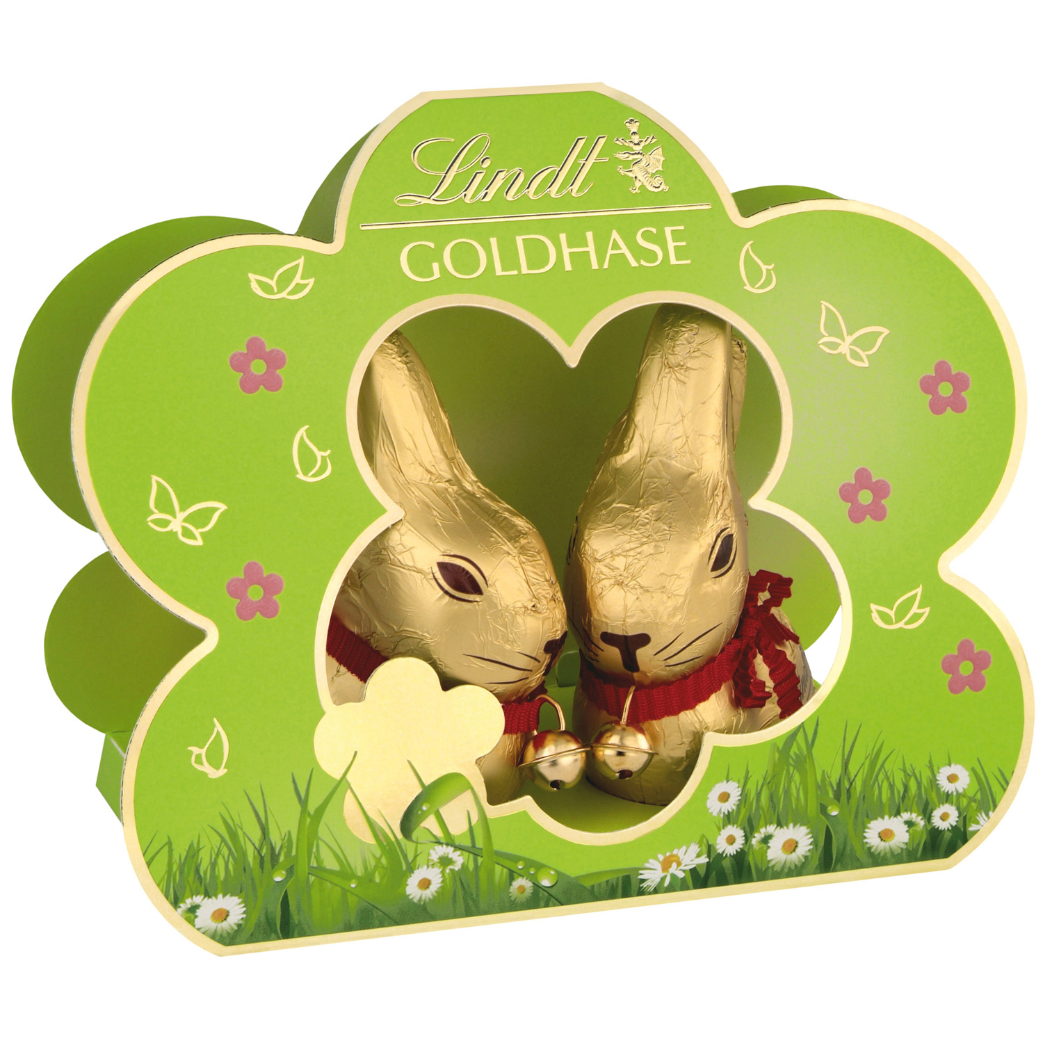 Lindt Goldhasen Geschenkbox Blume 100g