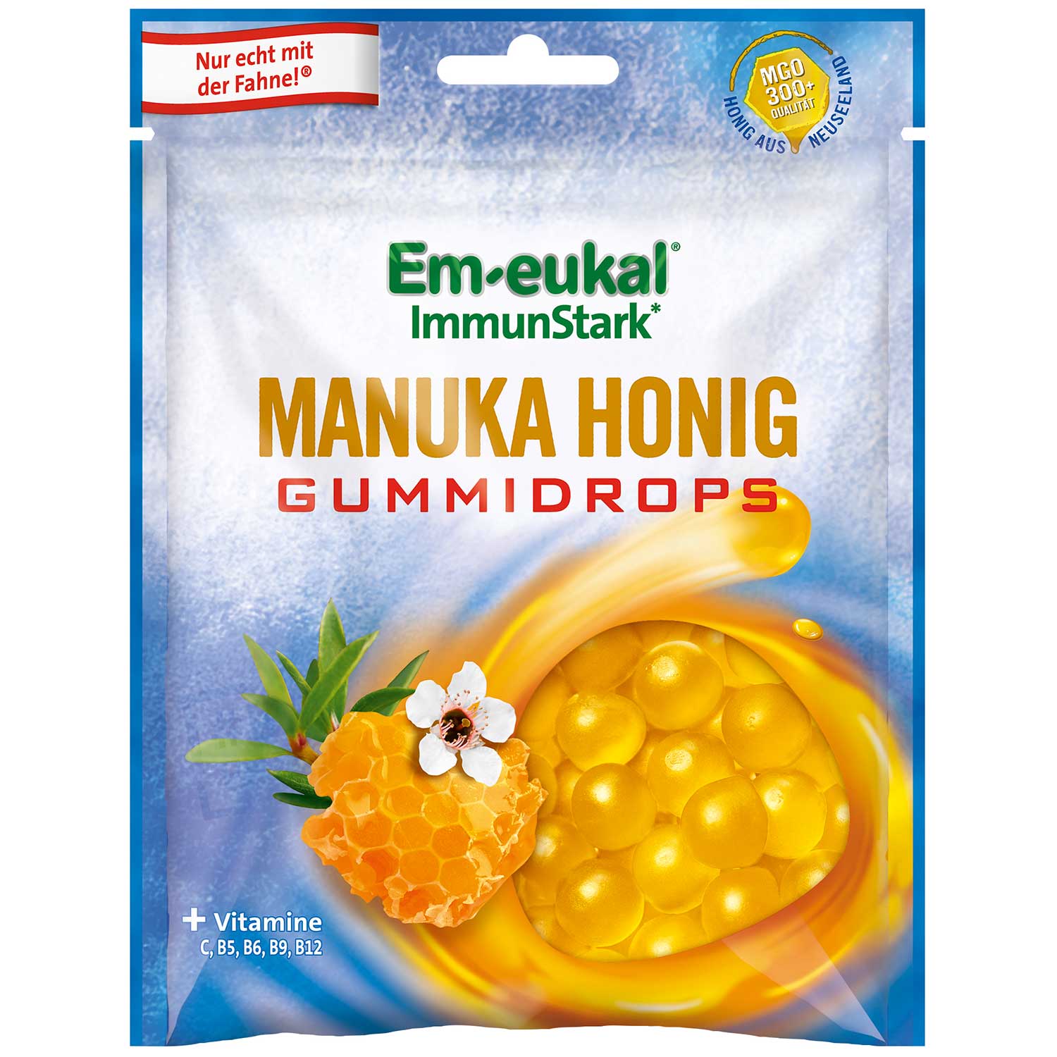 Em-eukal ImmunStark Gummidrops Manuka Honig 90g
