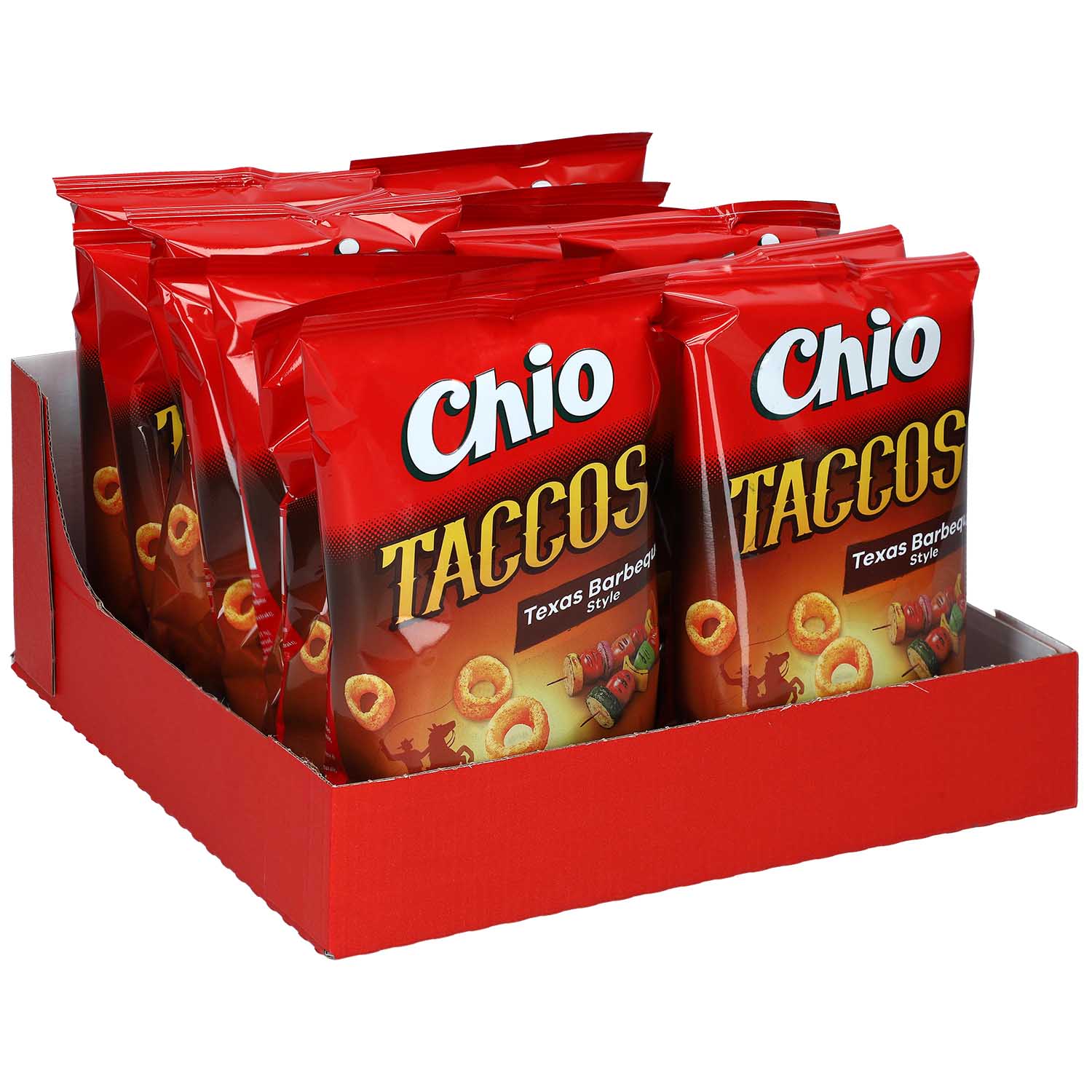 Chio Taccos Texas Barbecue Style 14×25g