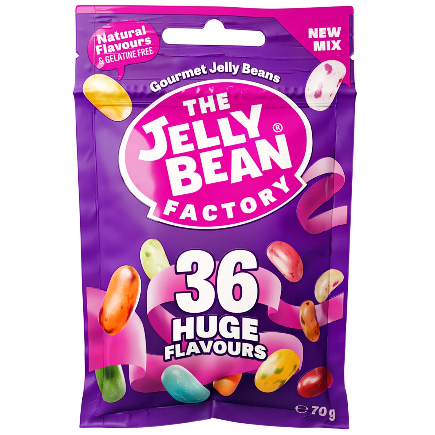 The Jelly Bean Factory 36 Huge Flavours 70g