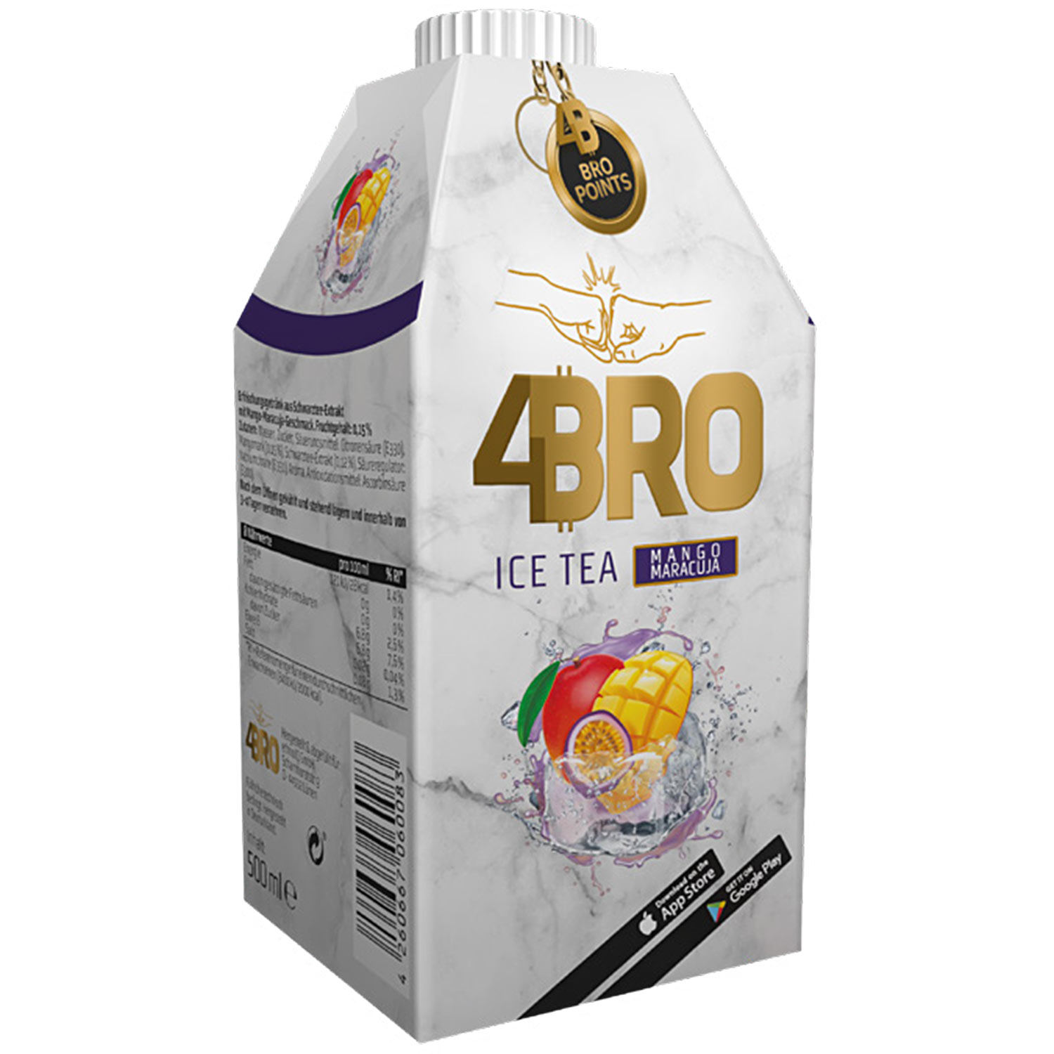 4BRO Ice Tea Mango-Maracuja 500ml