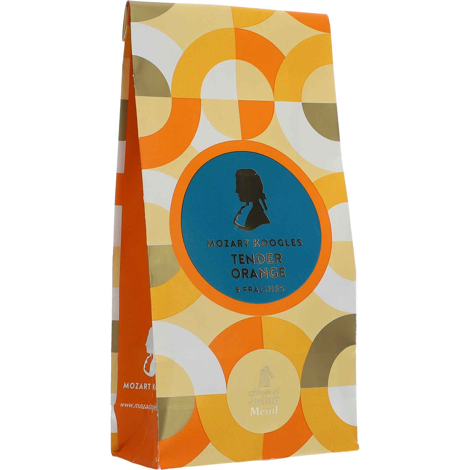 House of Julius Meinl Mozart Koogles Pralines Tender Orange 8er