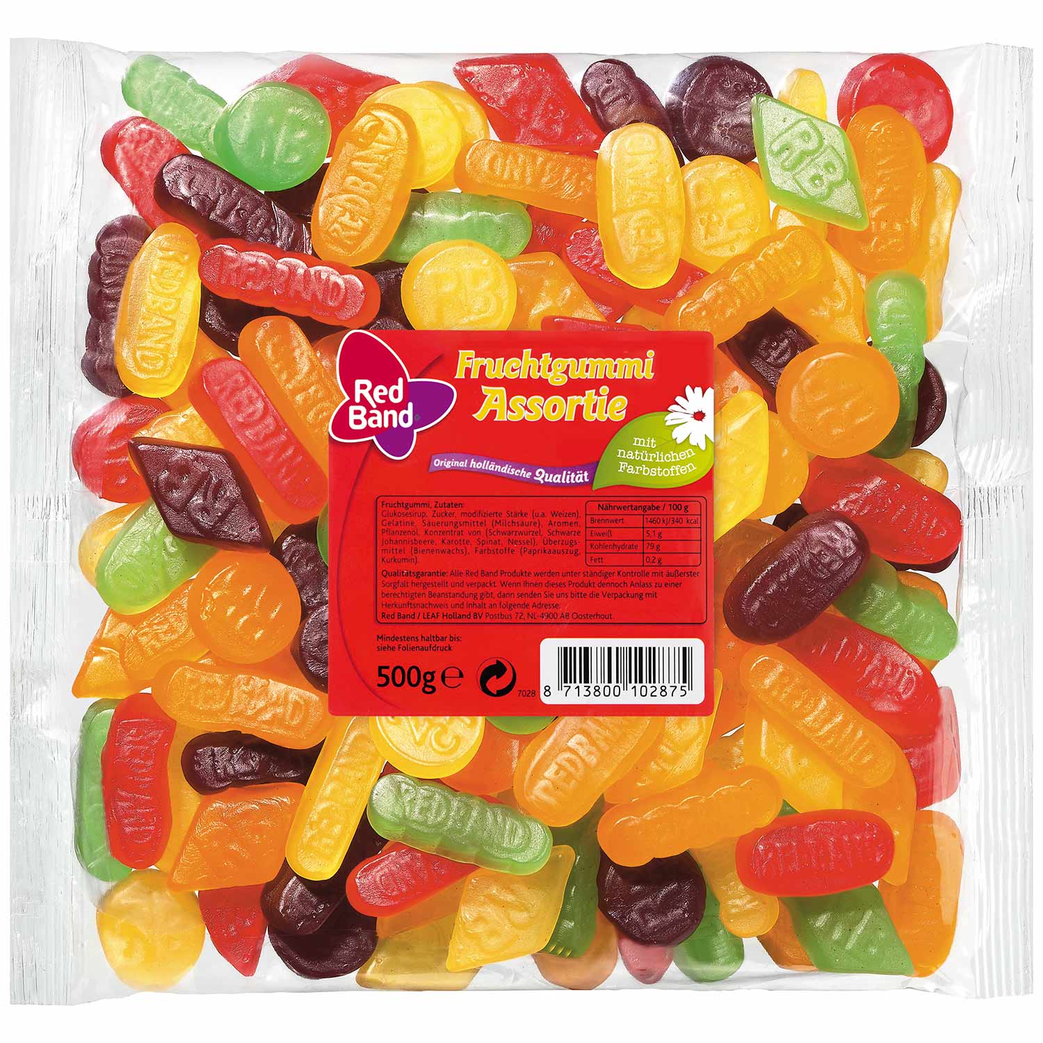 Red Band Fruchtgummi Assortie 500g