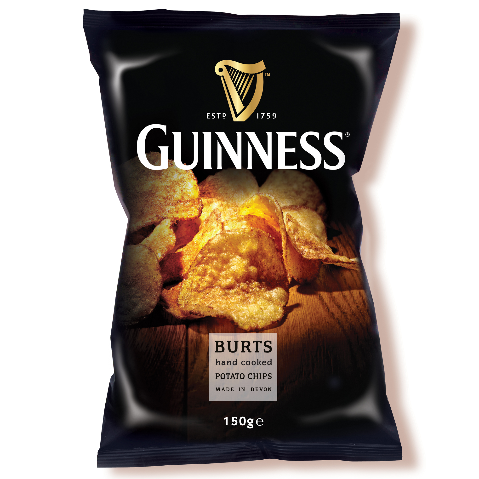 Guinness Burts Potatao Chips 150g