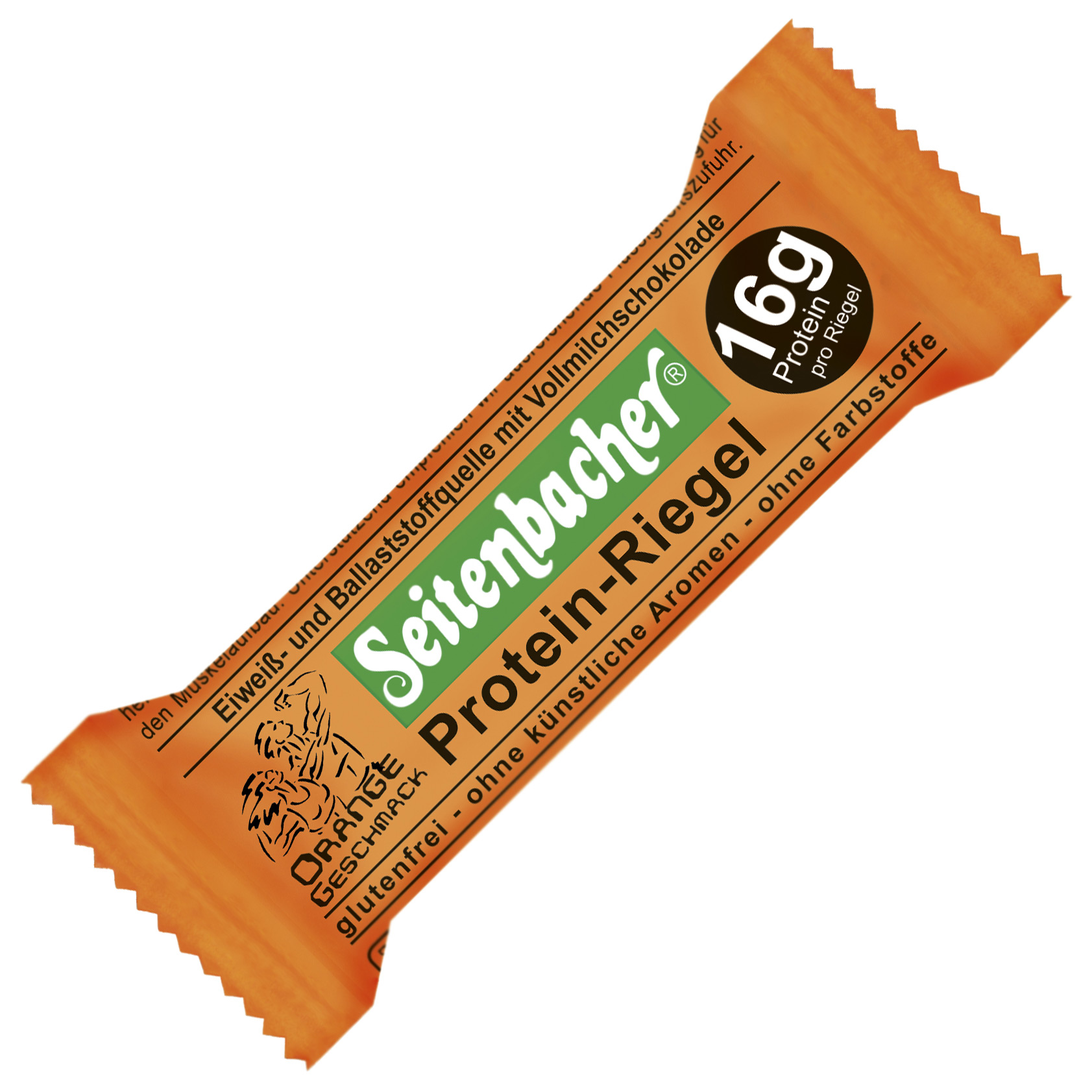 Seitenbacher Protein-Riegel Orange 60g