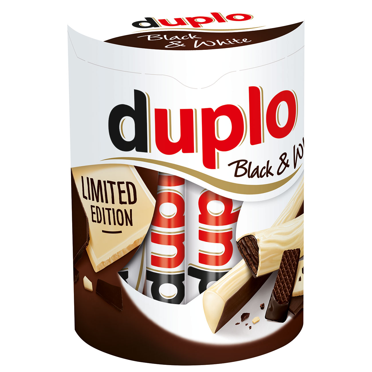 duplo Black & White 10er