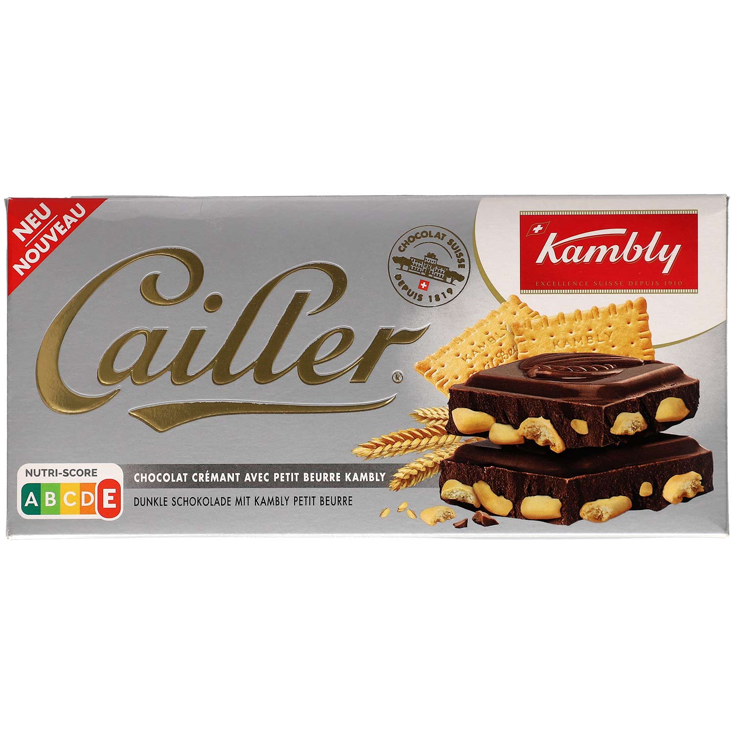 Cailler Kambly Crémant Dunkle Schokolade 180g