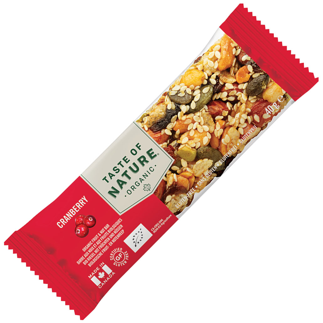Taste of Nature Organic Cranberry Bio 40g
