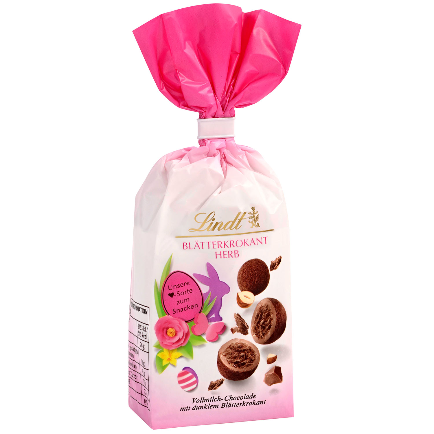 Lindt Frühlings-Snacking Blätterkrokant Herb 100g
