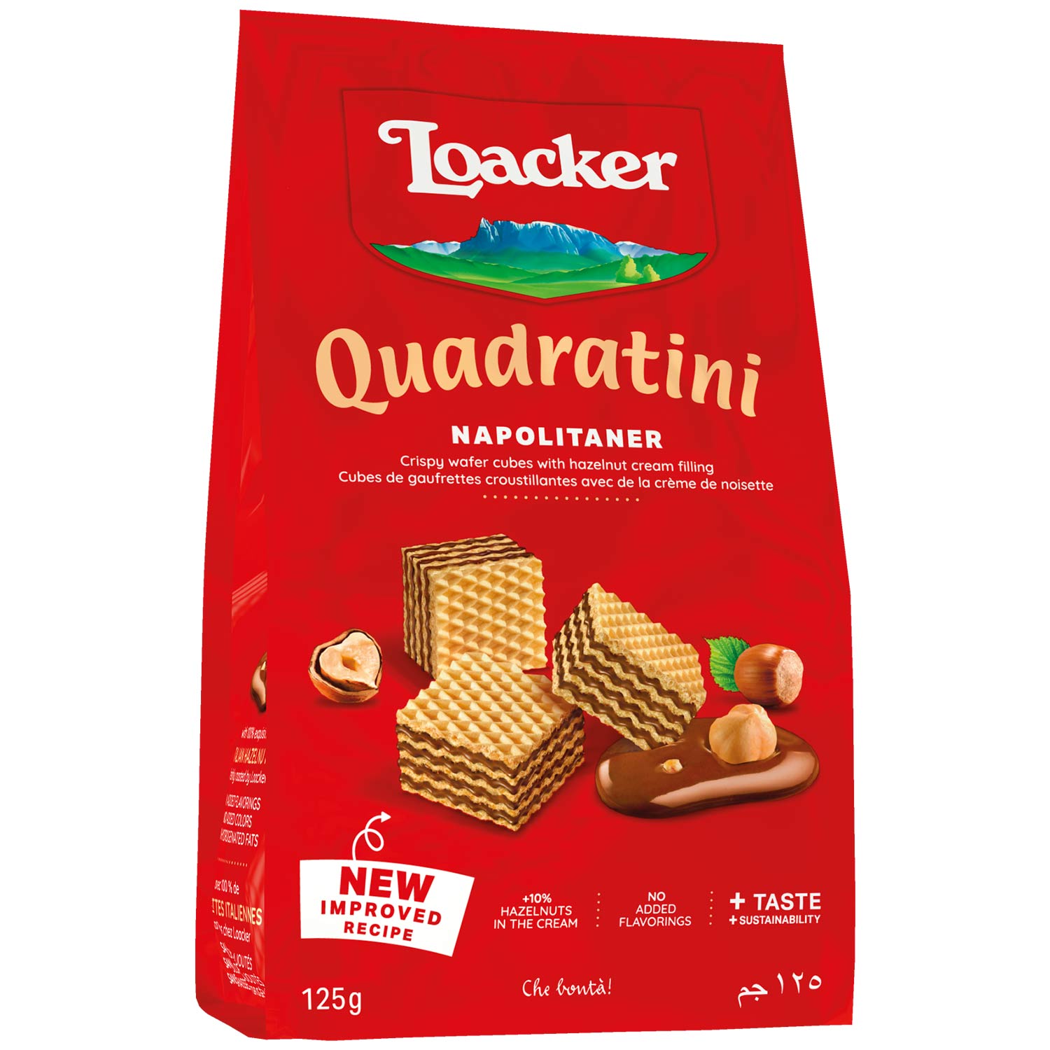 Loacker Quadratini Napolitaner 125g