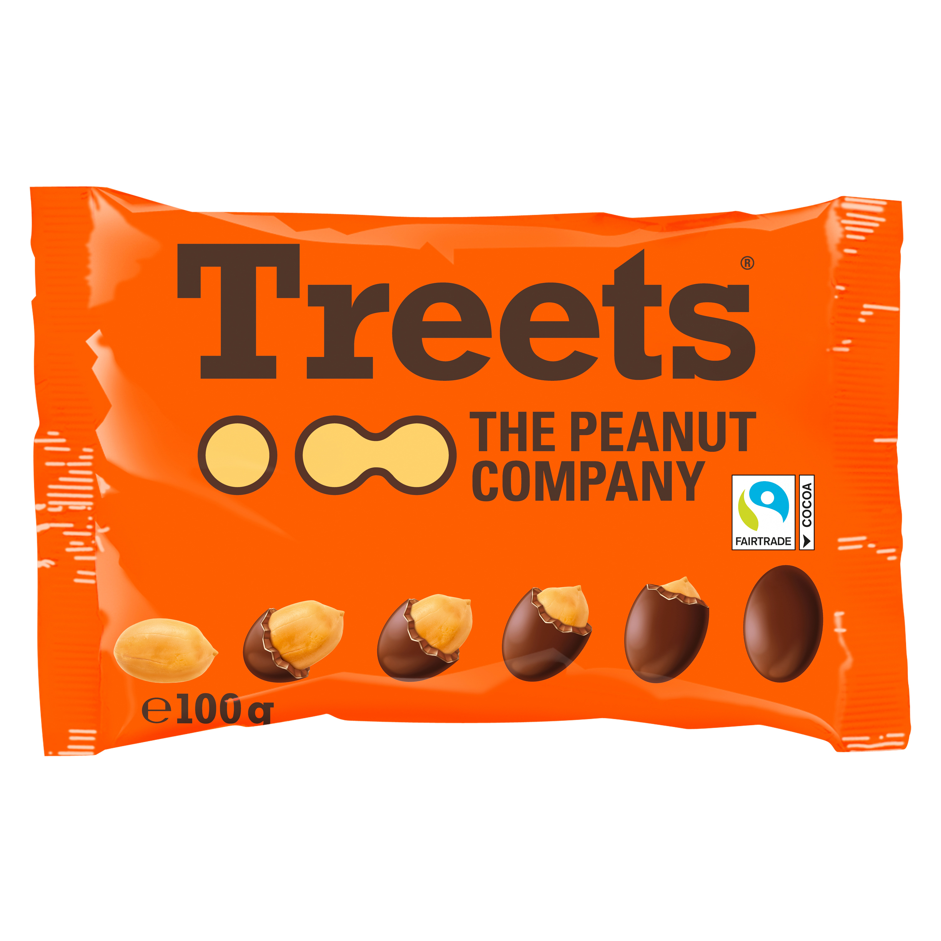 Treets - The Peanut Company Peanuts 100g
