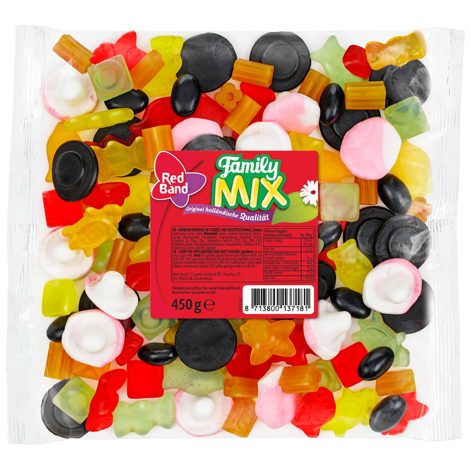 Red Band Family Mix 450g