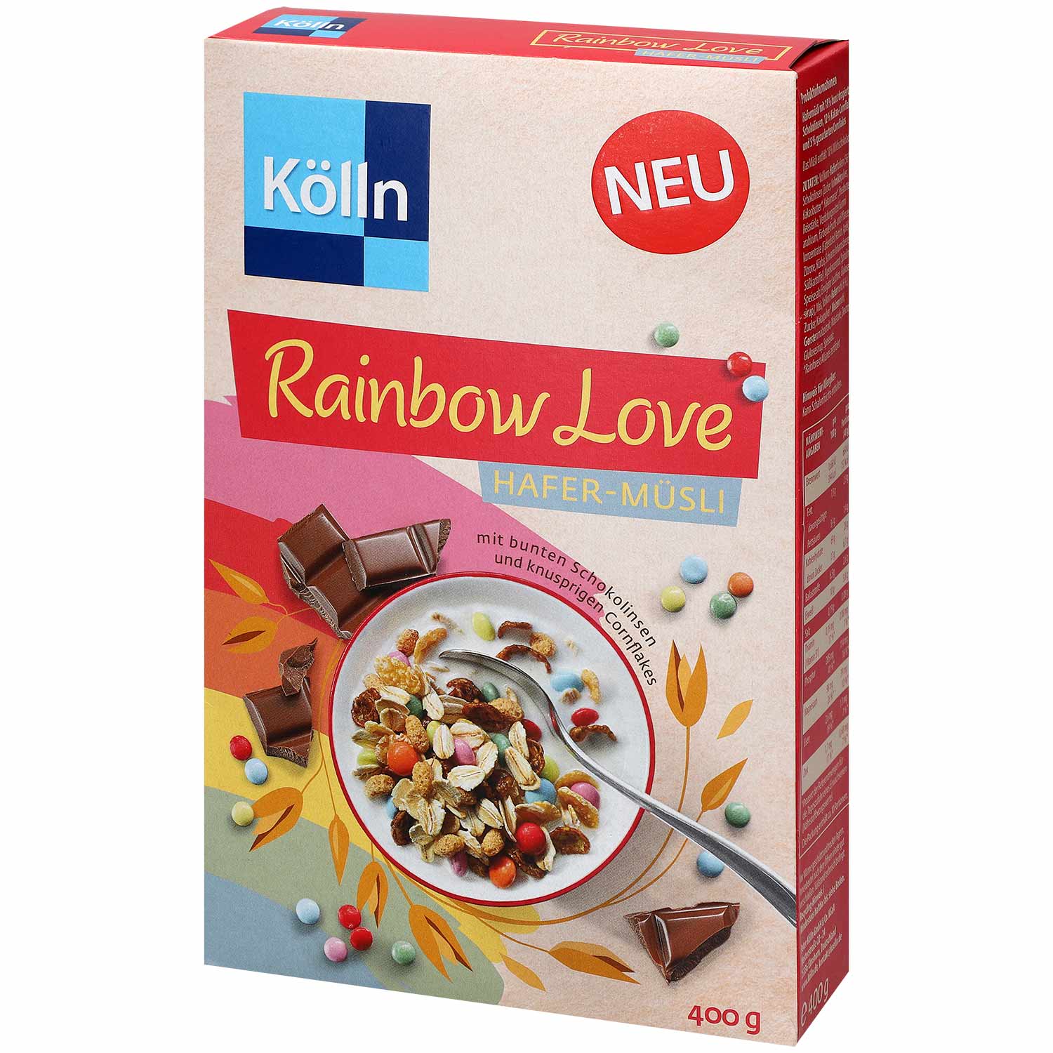 Kölln Rainbow Love Hafer-Müsli 400g