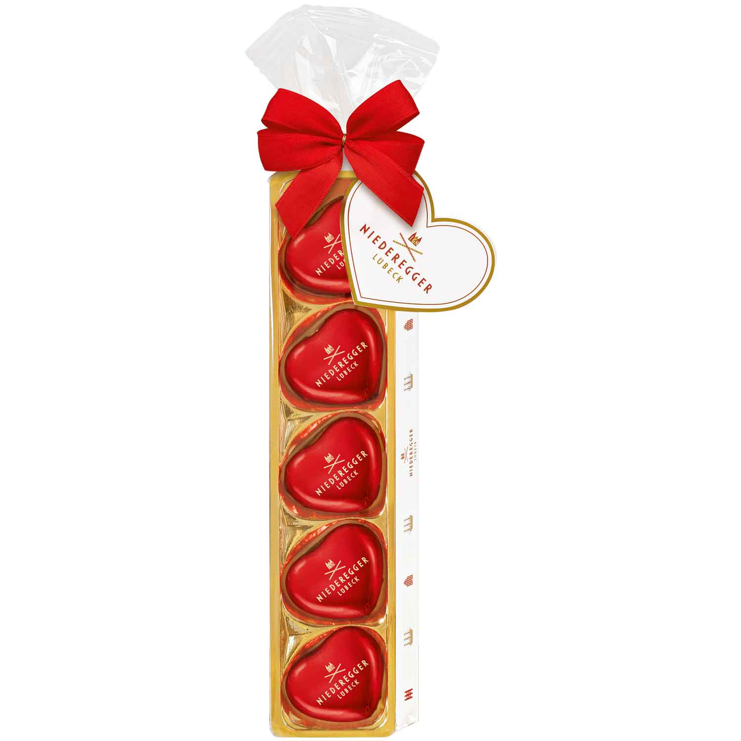 Niederegger Marzipan Herzen 5x12,5g