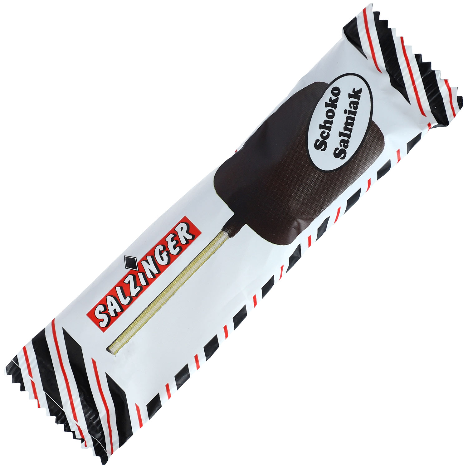 Salzinger Unfall-Lolly Schoko-Salmiak 30g