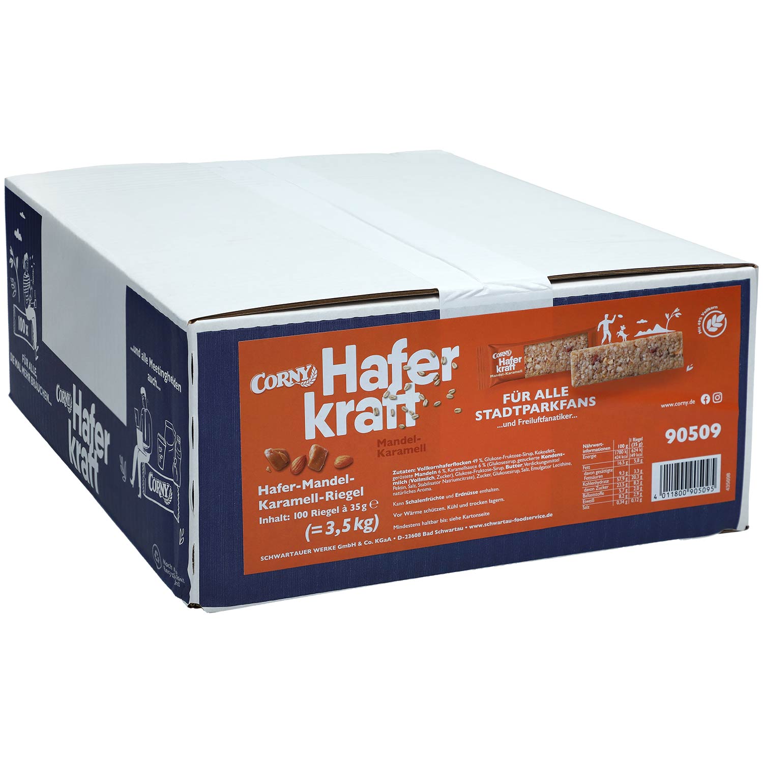Corny Haferkraft Mandel-Karamell 100x35g