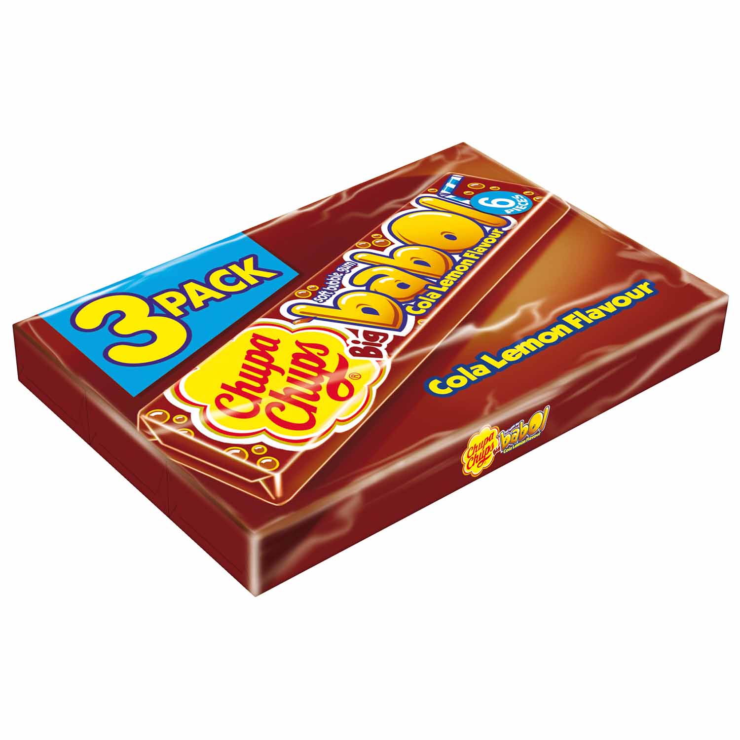 Chupa Chups Big babol Cola Lemon 3x6er