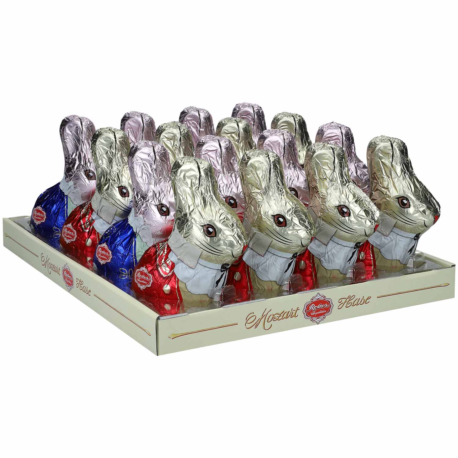 Reber W. Amadeus Mozart & Constanze Mozart Hase 16x110g