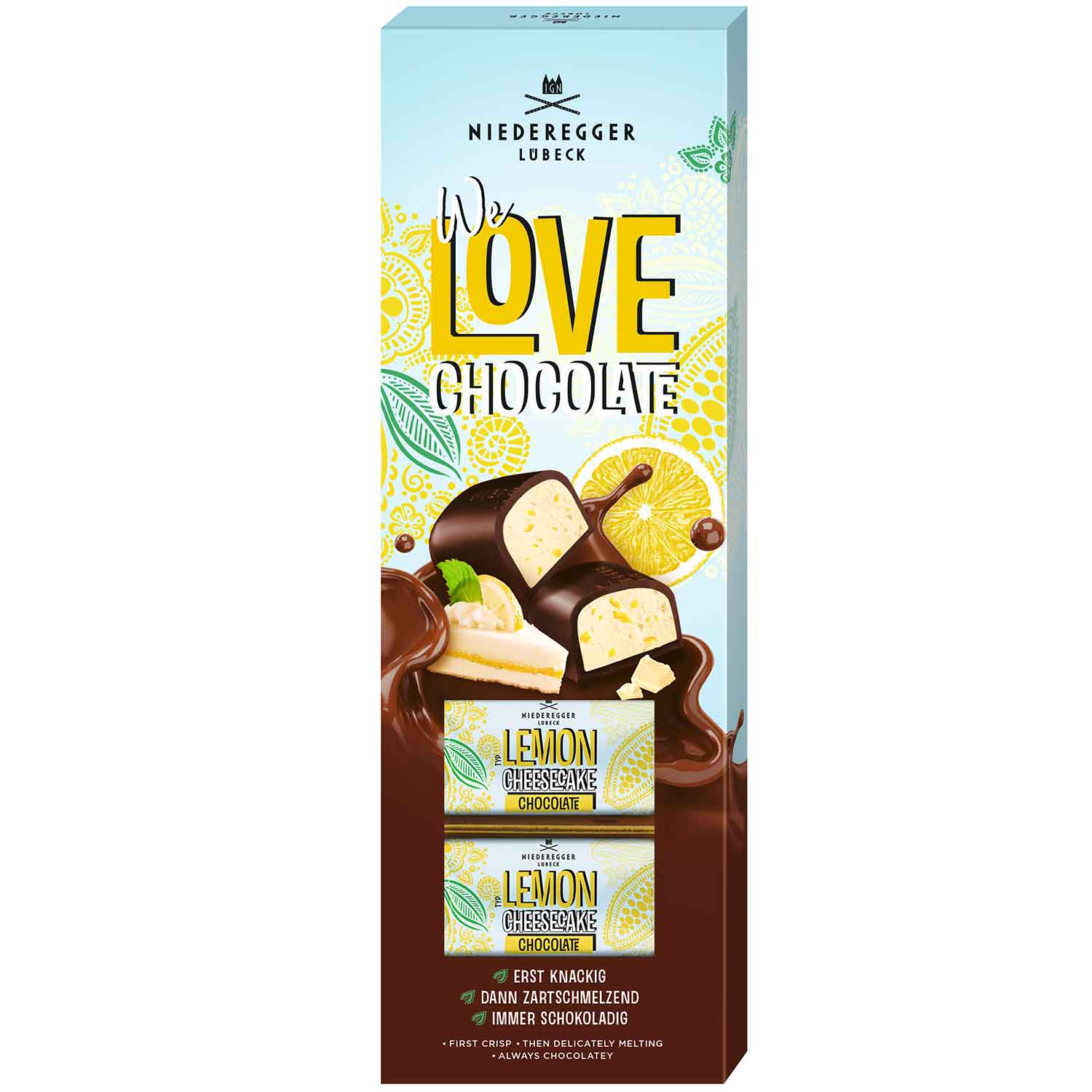 Niederegger We Love Chocolate Klassiker Typ Lemon Cheesecake 100g