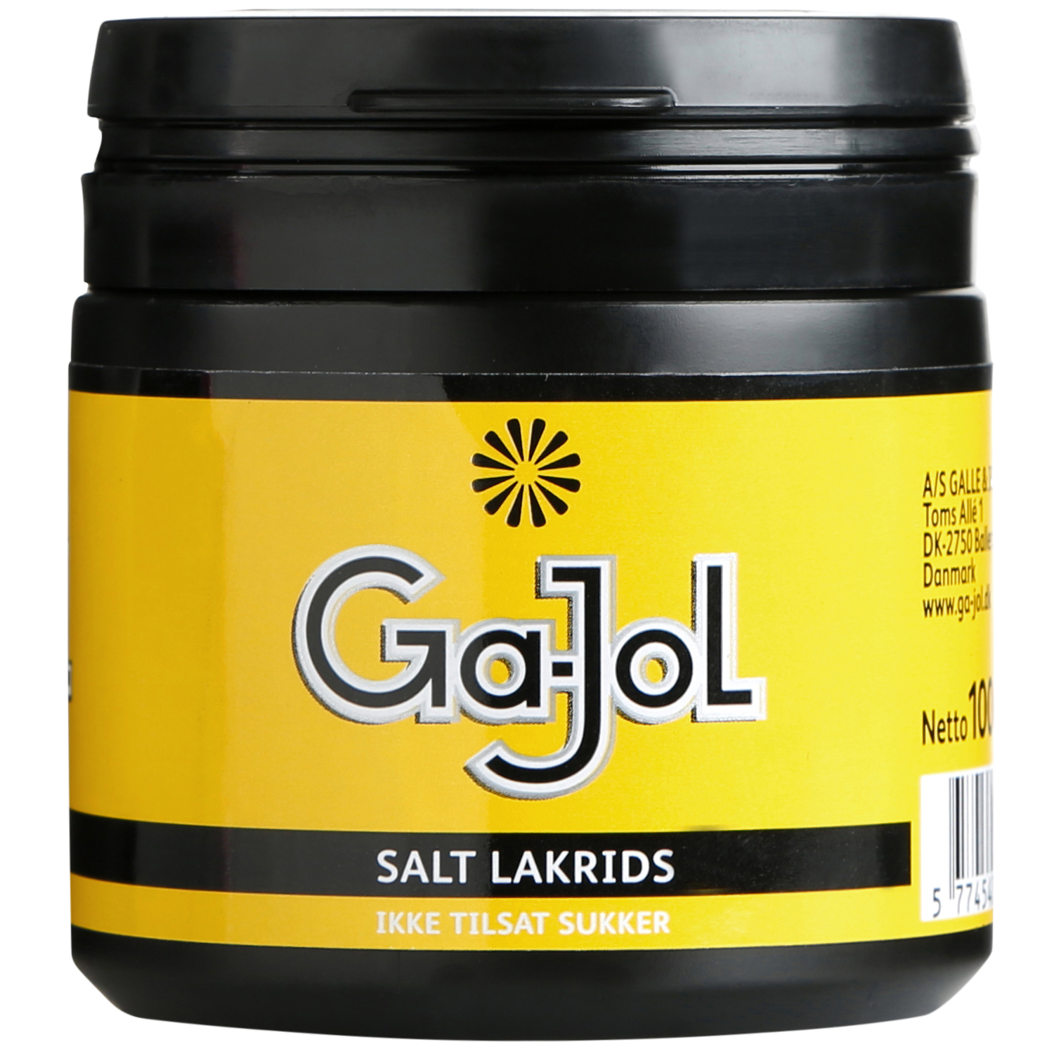 Ga-Jol Salt Lakrids zuckerfrei 100g