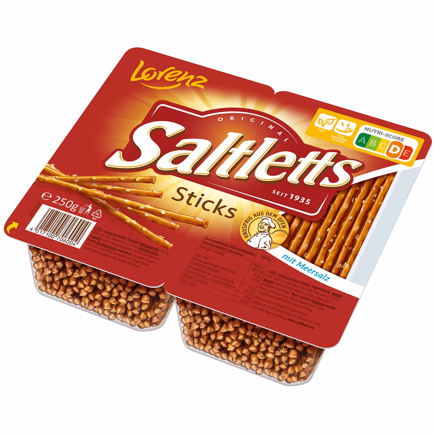 Saltletts Sticks Classic 250g