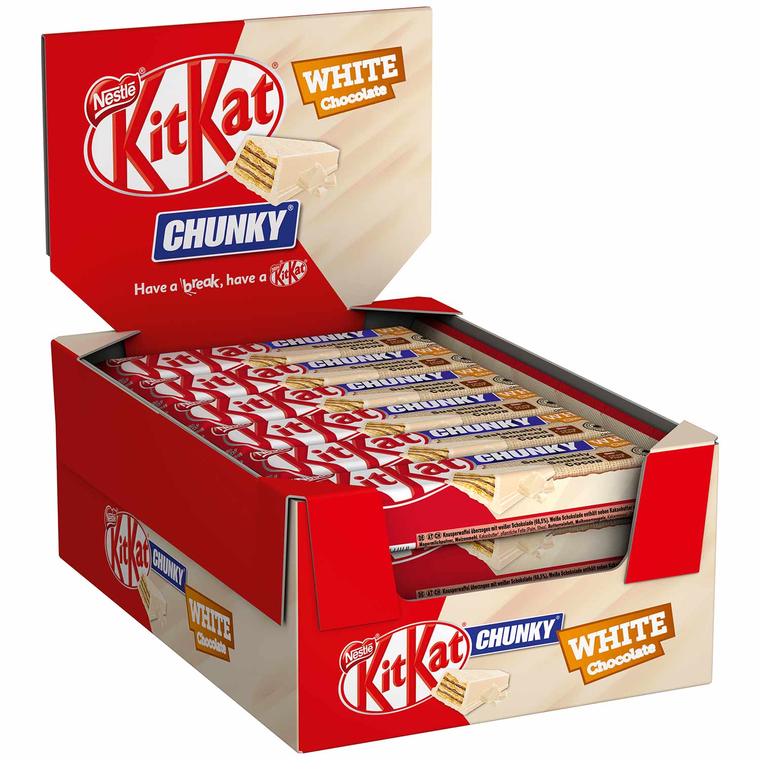 KitKat Chunky White Chocolate 24x40g