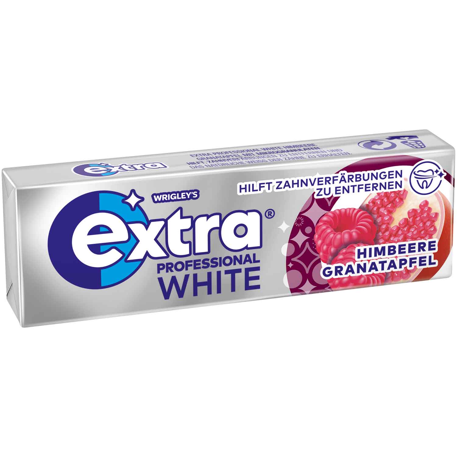 Extra Professional White Himbeere Granatapfel 10er
