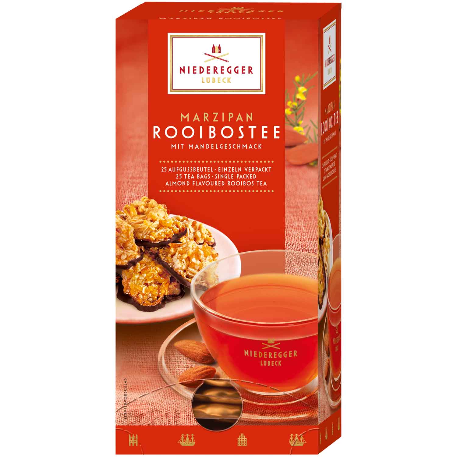 Niederegger Marzipan Rooibostee 25er