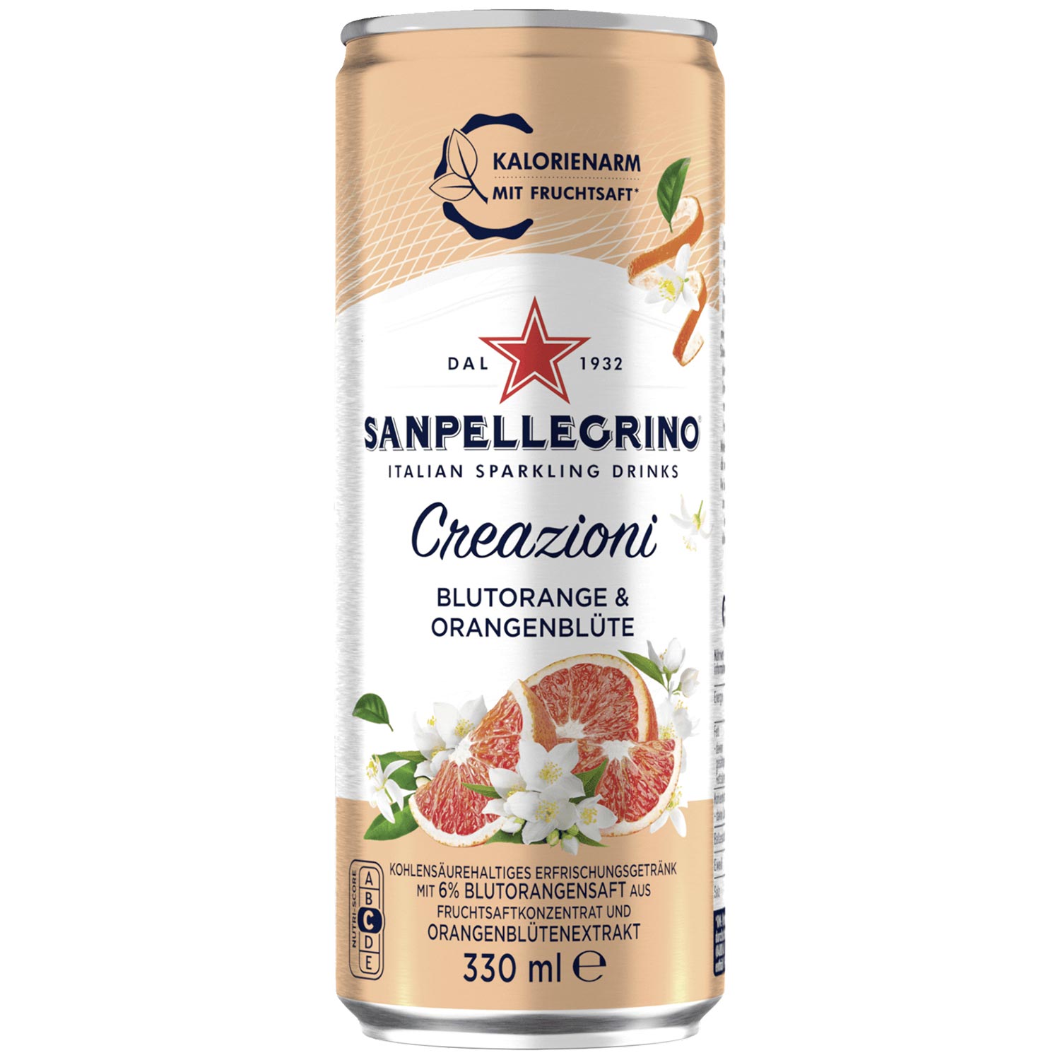 Sanpellegrino Creazioni Blutorange & Orangenblüte 330ml