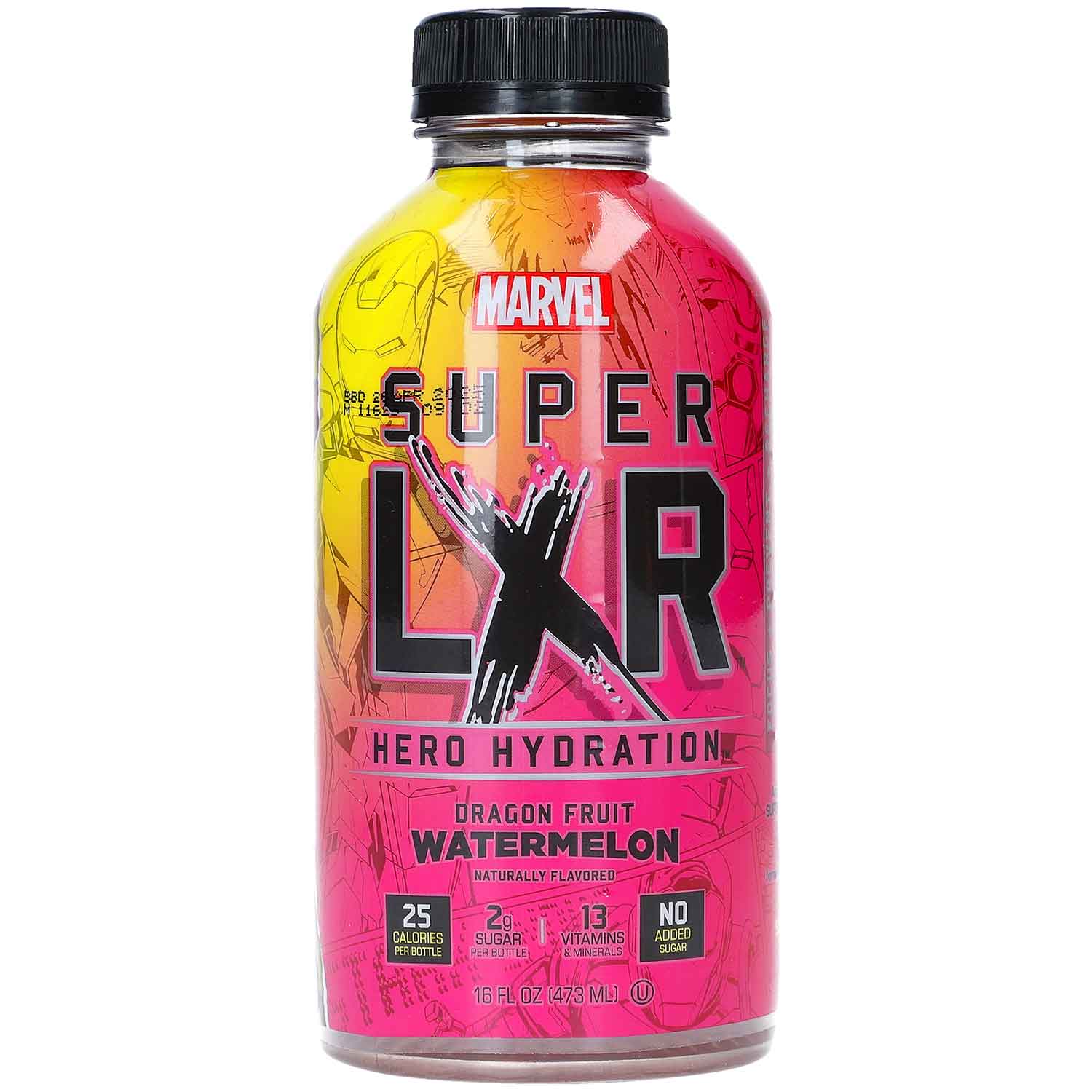 Arizona Marvel Super LXR Hero Hydration Dragon Fruit Watermelon 473ml