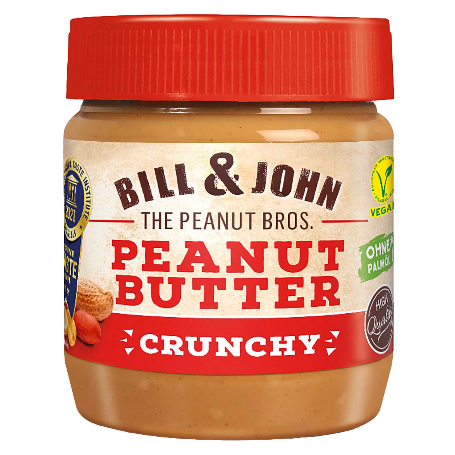 Bill & John Peanut Butter Crunchy 350g