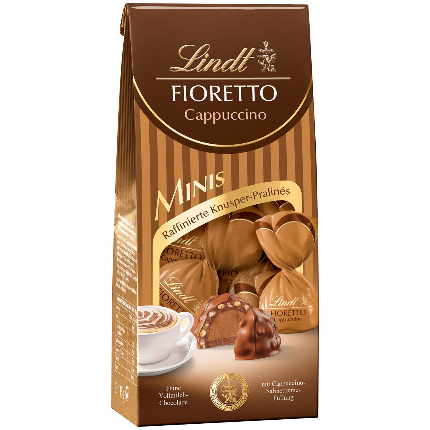Lindt Fioretto Cappuccino Minis 115g