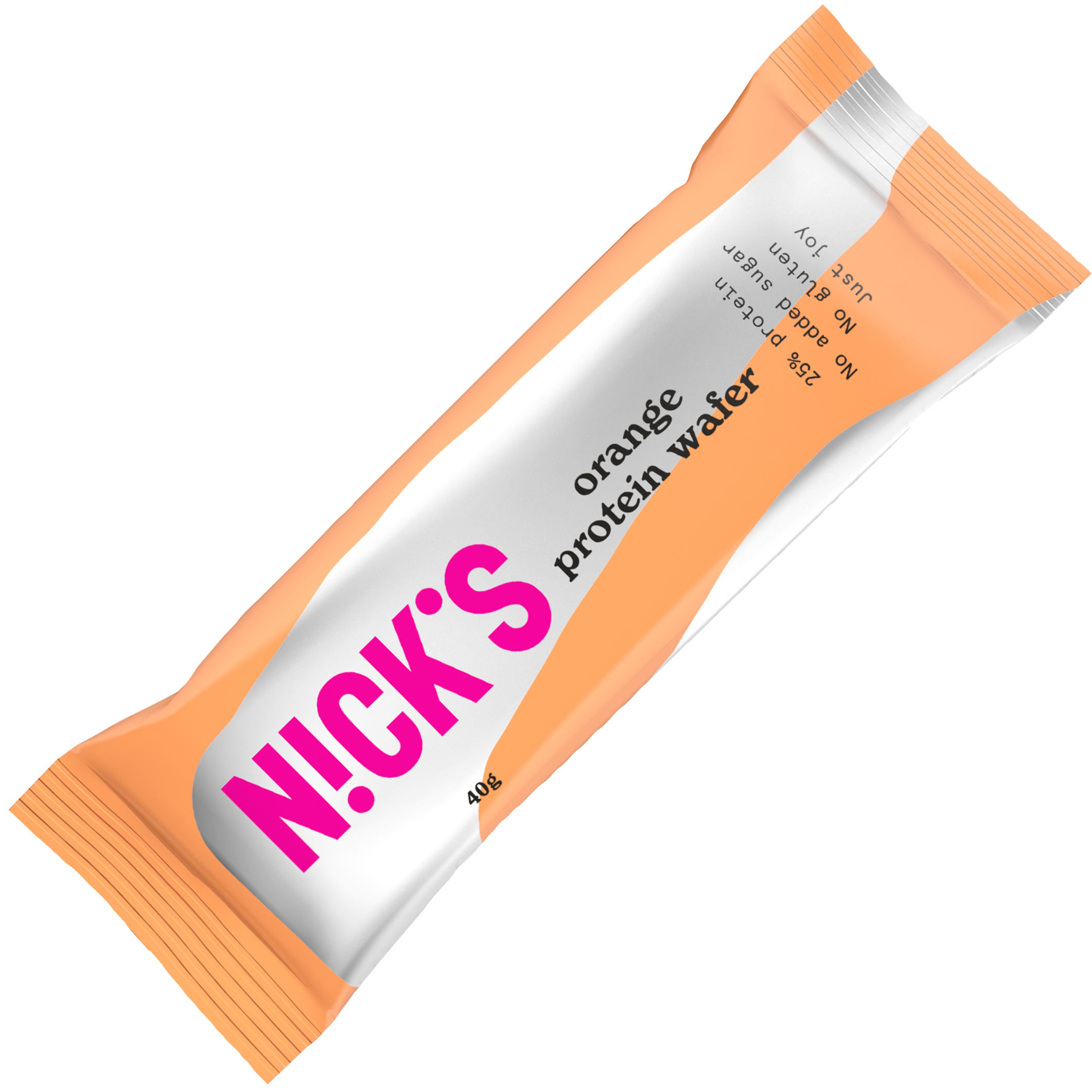 N!CK'S Protein Wafer Orange 40g