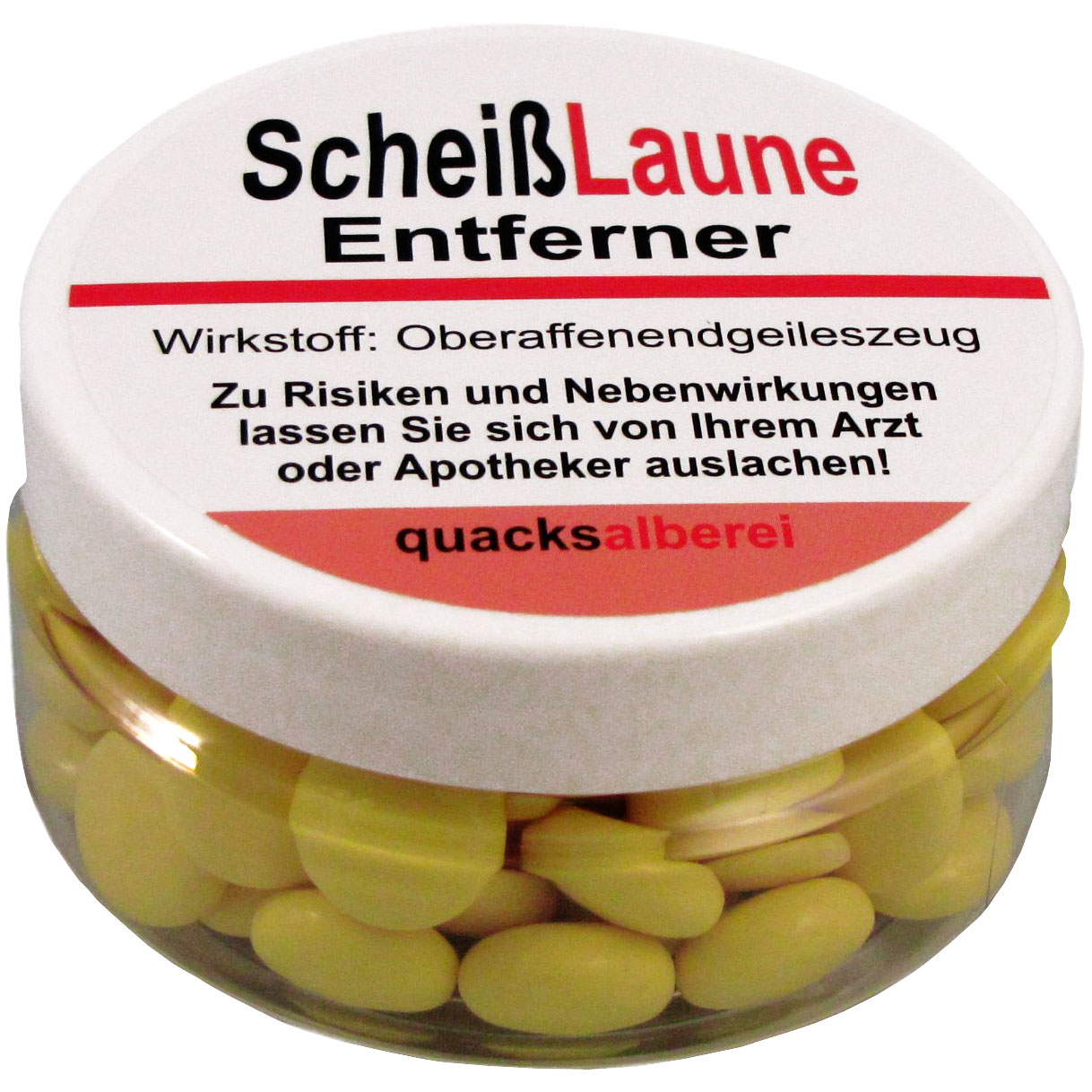 quacksalberei ScheißLaune-Entferner