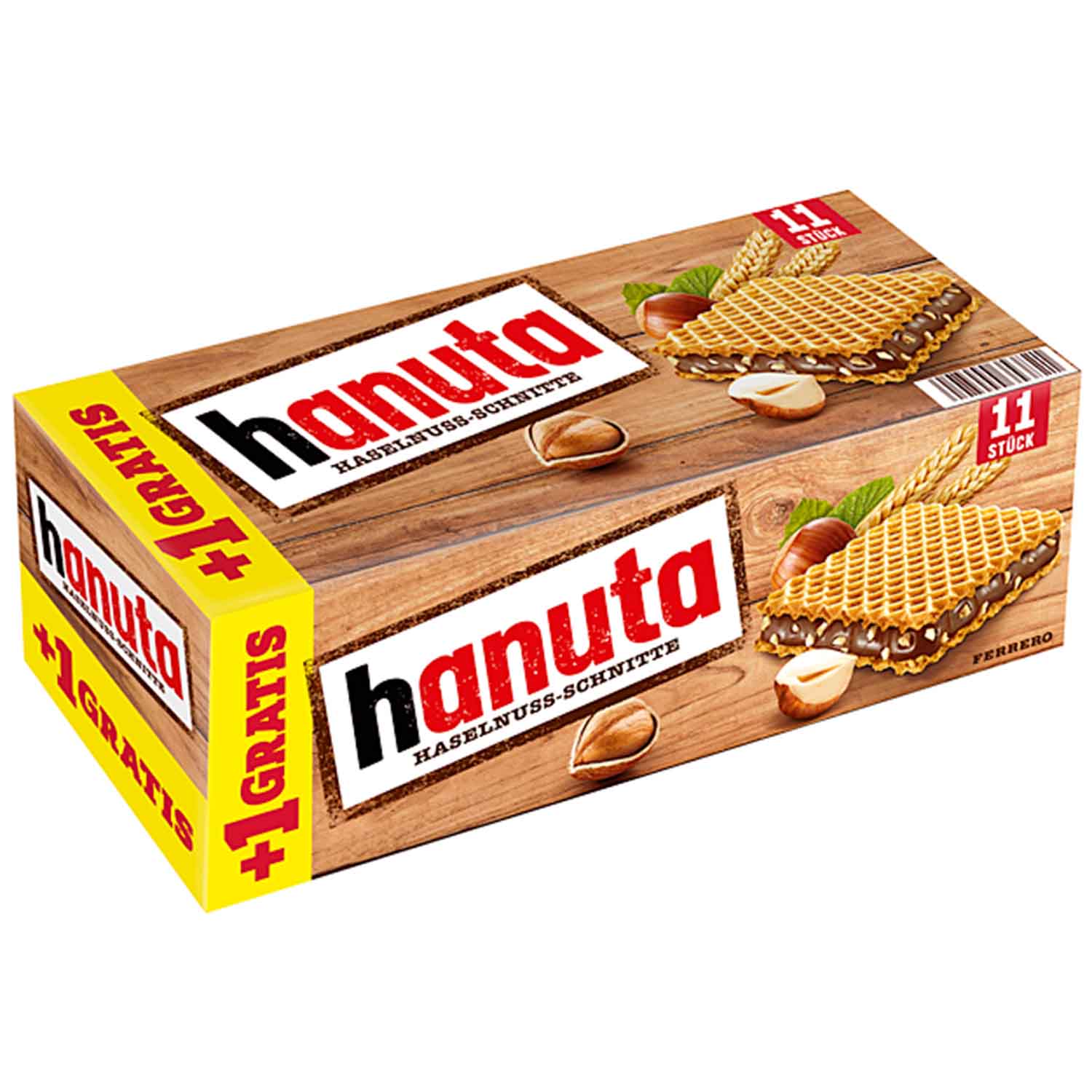 hanuta 10er + 1 gratis