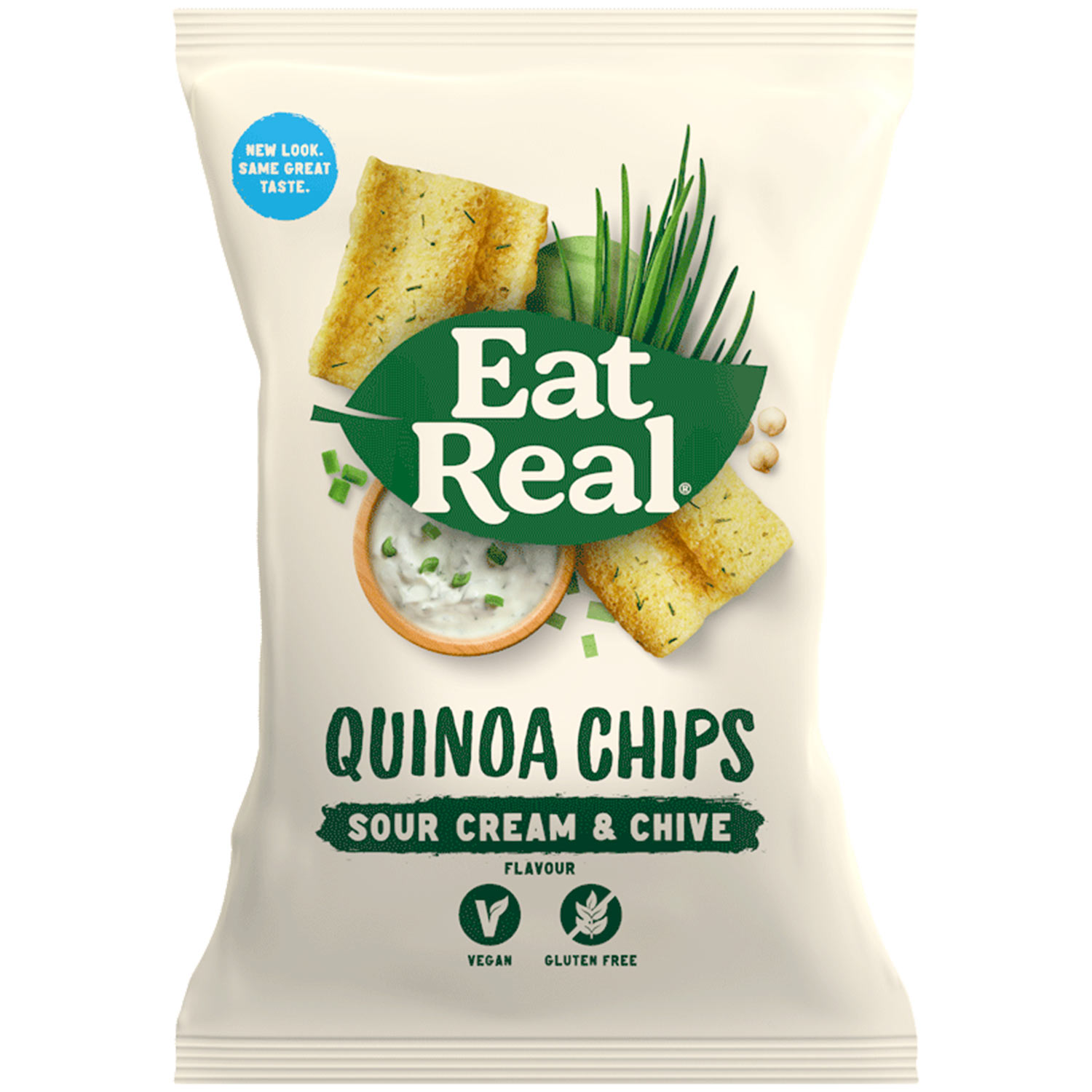 Eat Real Quinoa Chips Sour Cream & Chive 80g