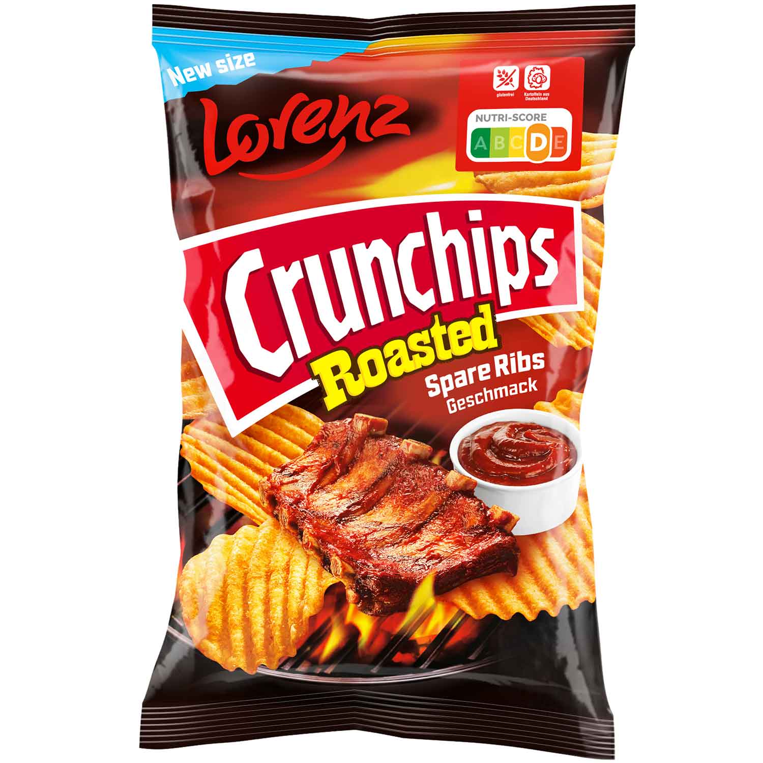 Crunchips Roasted Spare Ribs 110g
