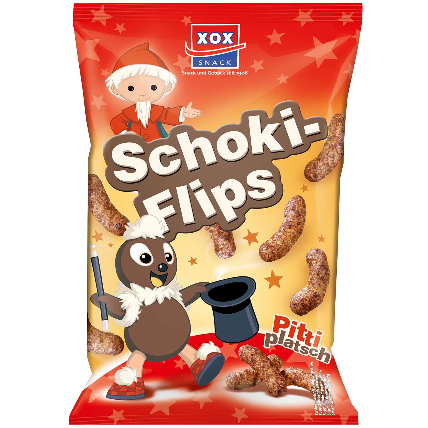XOX Sandmännchen Schoki-Flips 125g