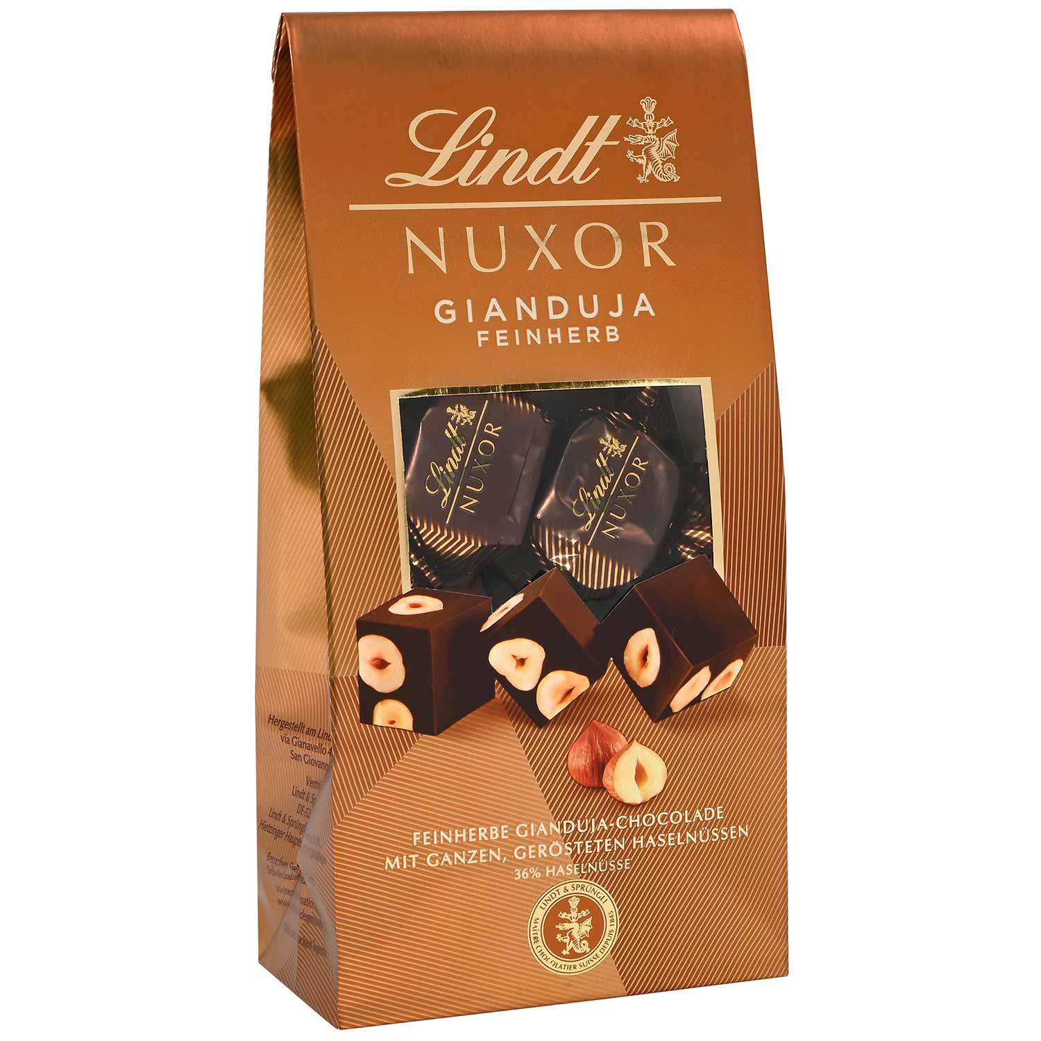 Lindt Nuxor Gianduja Feinherb 103g
