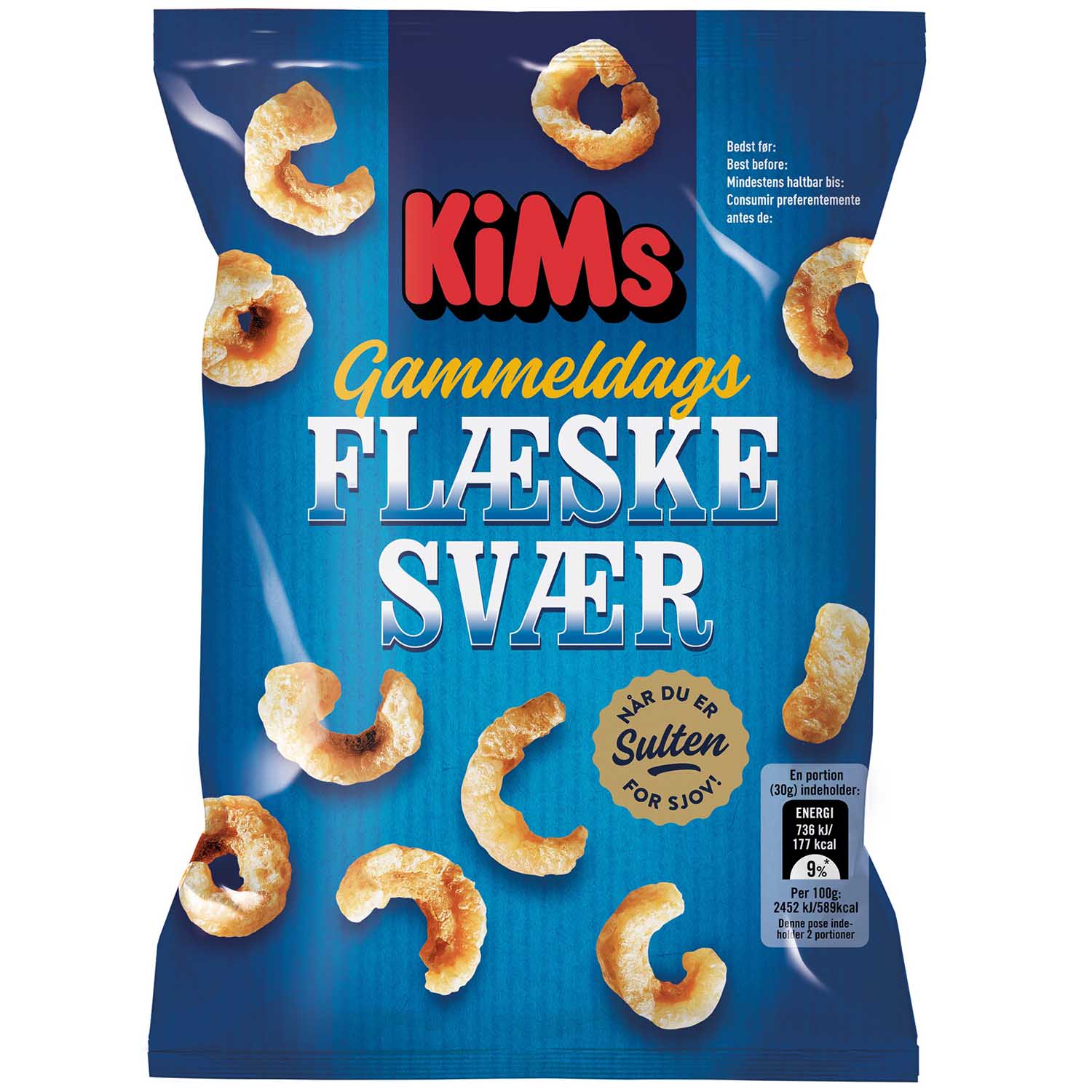 KiMs Gammeldags Flæske Svær 60g