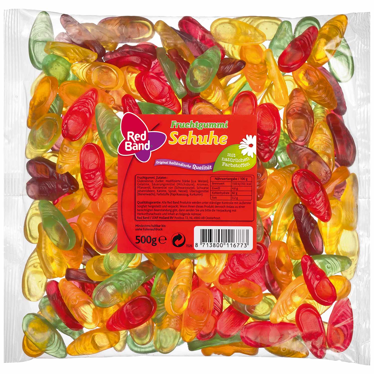 Red Band Fruchtgummi Schuhe 500g
